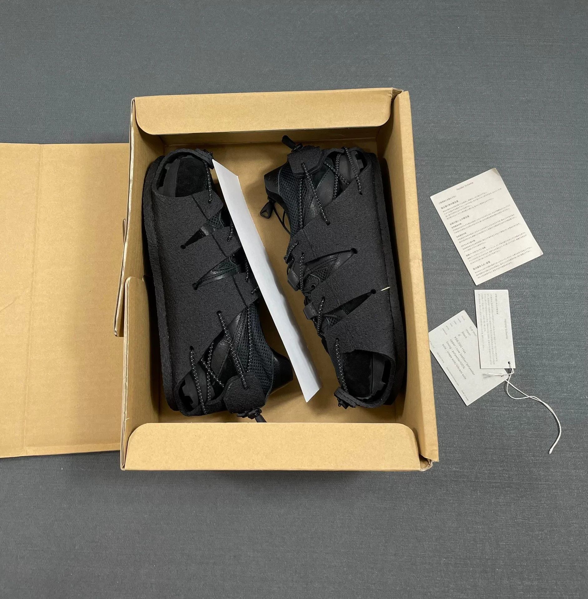 Hender Scheme Hender Scheme Moor Sneakers Black Size 8.5 Size US 8.5 / EU 41-42 - 7 Thumbnail