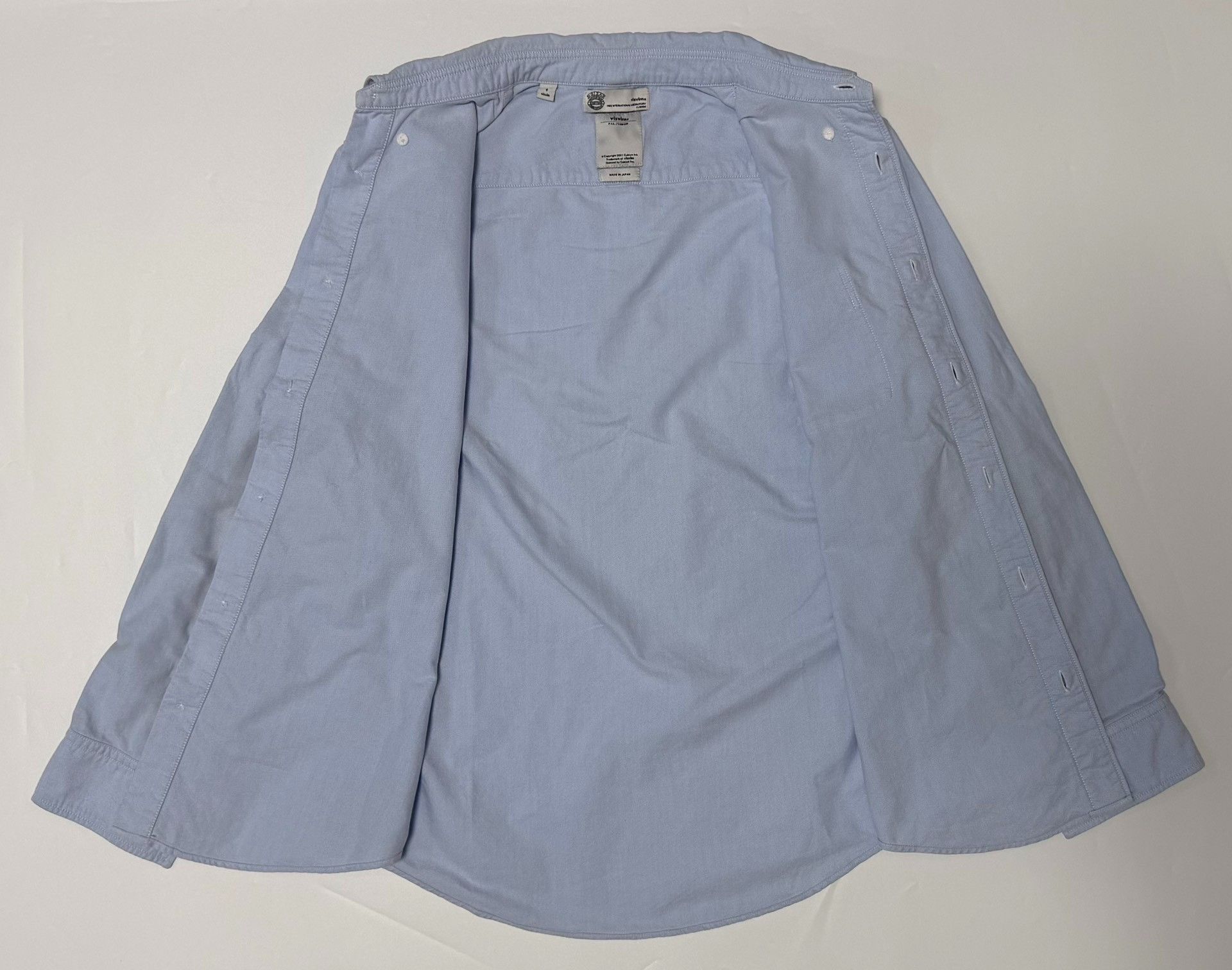 Visvim visvim Albacore Oxford Elbow Patch Shirt Size 1 Size US S / EU 44-46 / 1 - 7 Thumbnail
