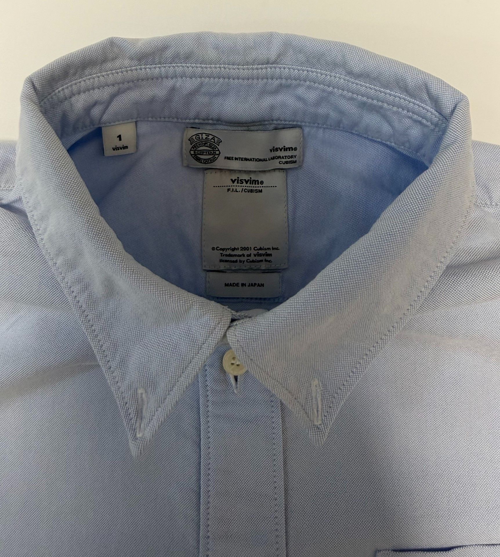 Visvim visvim Albacore Oxford Elbow Patch Shirt Size 1 Size US S / EU 44-46 / 1 - 4 Thumbnail
