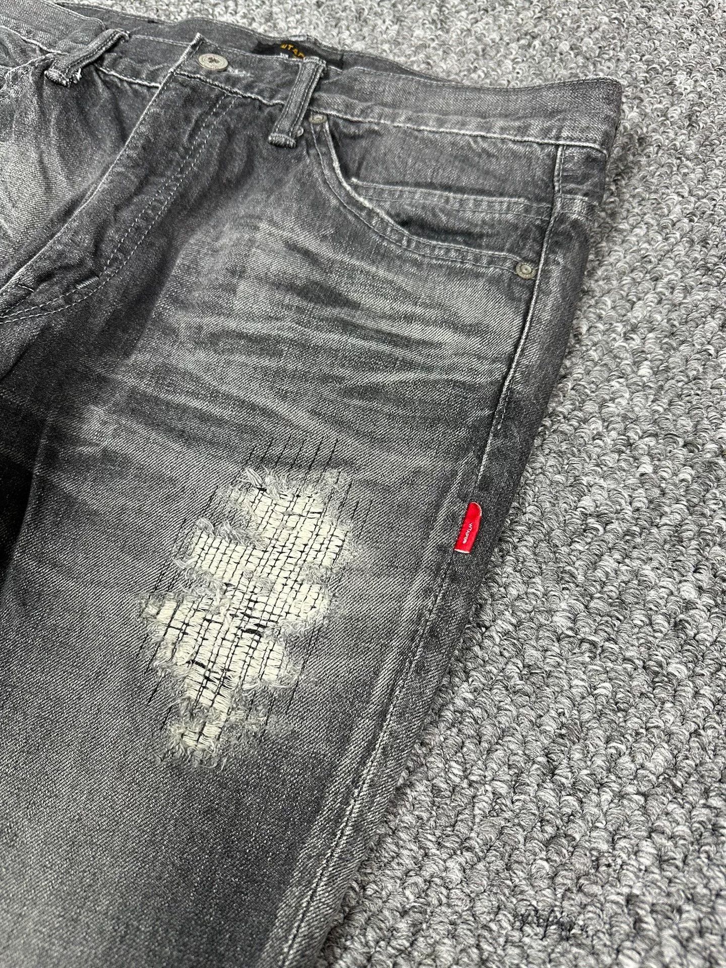 Wtaps WTAPS Blues Skinny Trash Distressed Jeans Size 32 Size US 32 / EU 48 - 6 Thumbnail