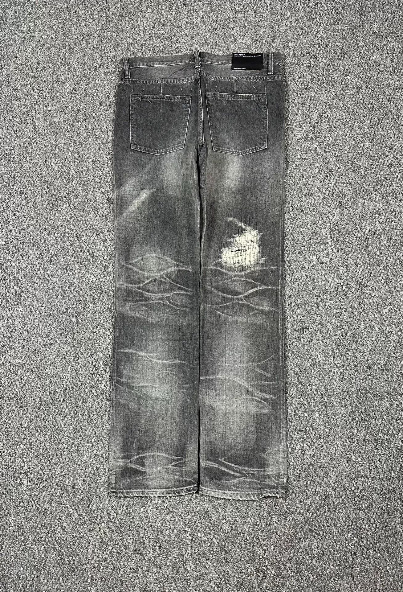 Wtaps WTAPS Blues Skinny Trash Distressed Jeans Size 32 Size US 32 / EU 48 - 3 Thumbnail