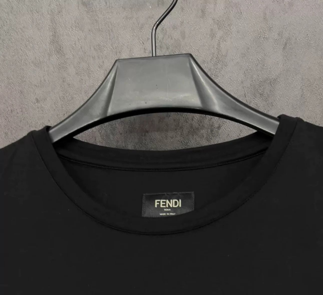 Fendi Fendi Embroidered Logo T-Shirt Size S Size US S / EU 44-46 / 1 - 4 Thumbnail