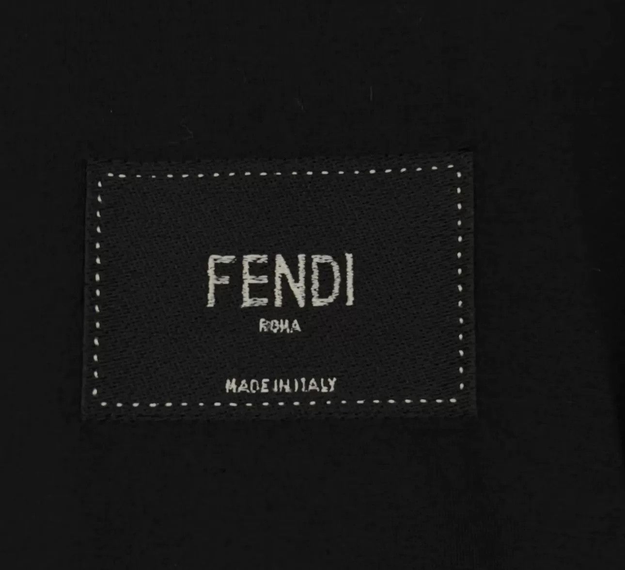 Fendi Fendi Embroidered Logo T-Shirt Size S Size US S / EU 44-46 / 1 - 3 Thumbnail