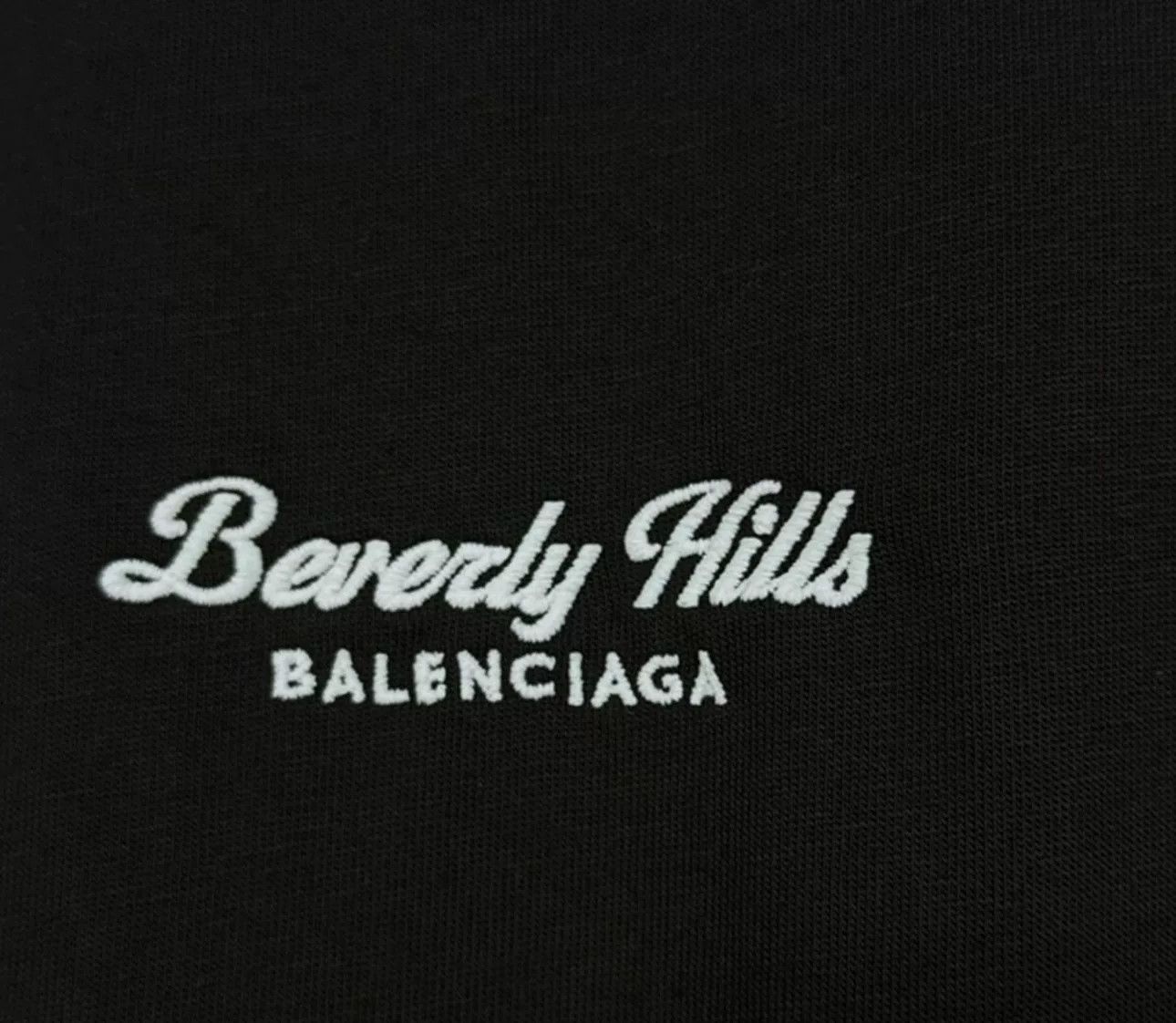 Balenciaga Balenciaga Beverly Hills Embroidered T-Shirt Size S Size US S / EU 44-46 / 1 - 4 Thumbnail