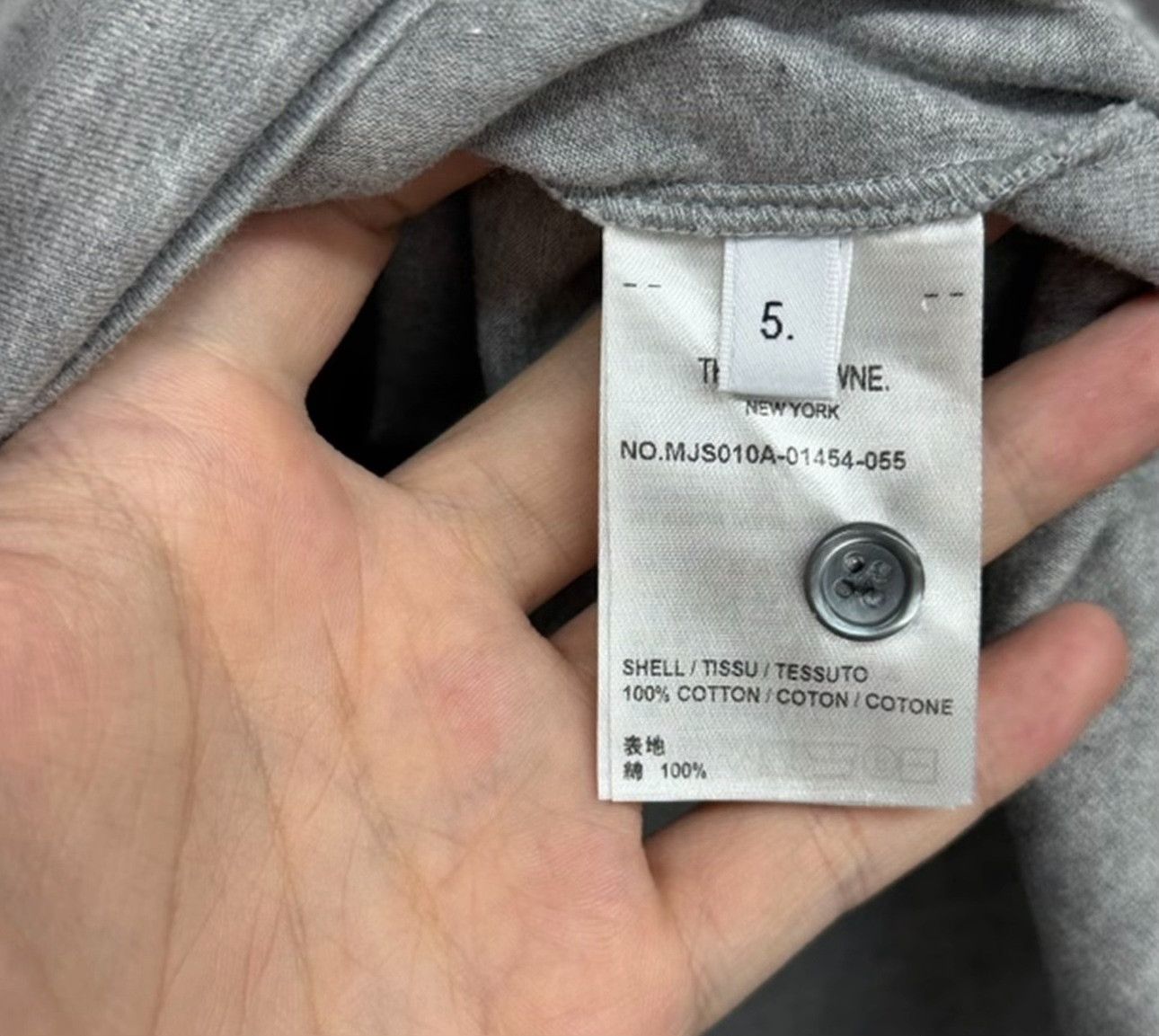 Thom Browne Thom Browne Pocket T-Shirt Size 5 Size US XXL / EU 58 / 5 - 5 Thumbnail