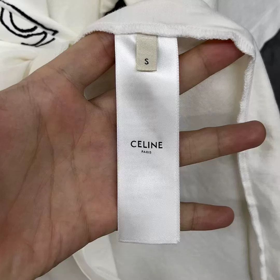 Celine Celine Logo Print T-Shirt Size S Size US S / EU 44-46 / 1 - 5 Thumbnail