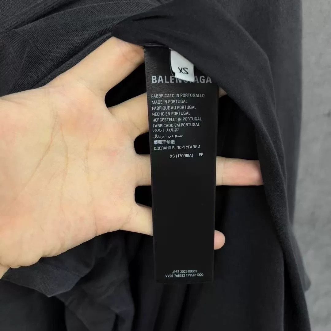 Balenciaga Balenciaga Logo Patch Washed Blazer Size XS Size 34R - 5 Thumbnail