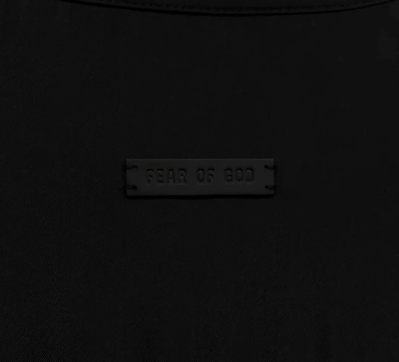 Fear of God Fear of God Leather Patch Henley Shirt Size L Size US L / EU 52-54 / 3 - 5 Thumbnail