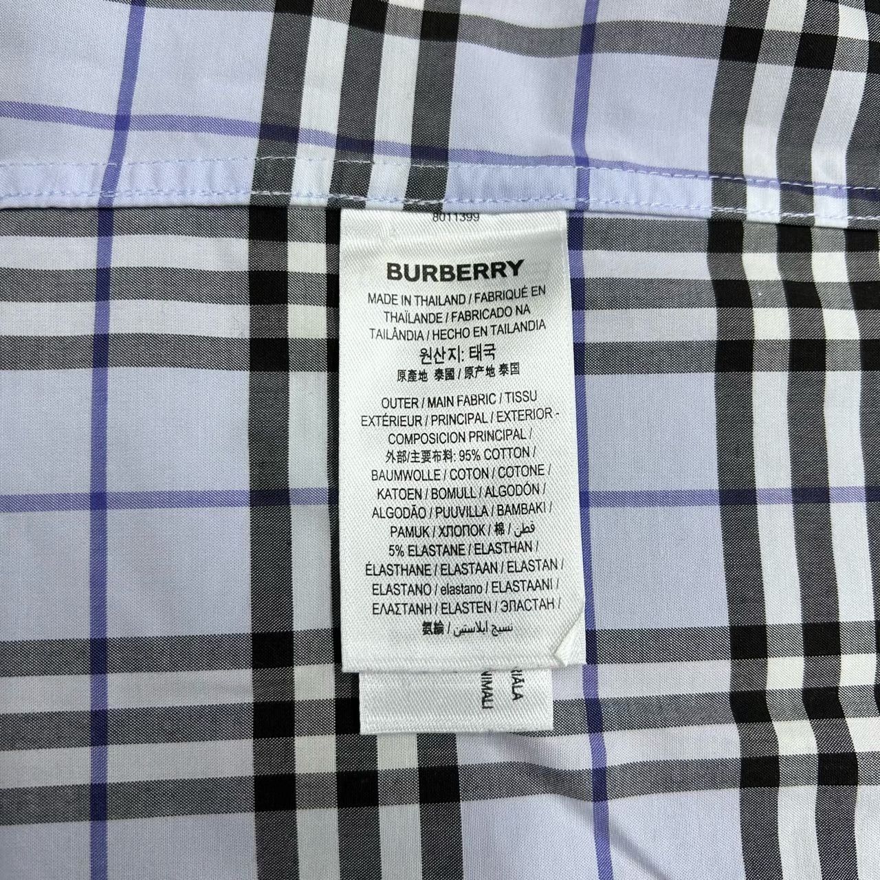 Burberry Burberry Check Button Up Shirt Size L Size US L / EU 52-54 / 3 - 5 Thumbnail