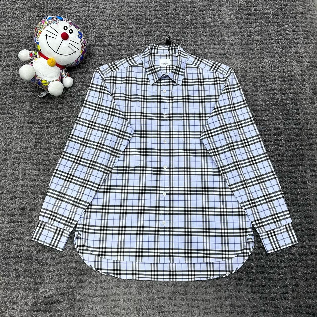 Burberry Burberry Check Button Up Shirt Size L Size US L / EU 52-54 / 3 - 2 Thumbnail