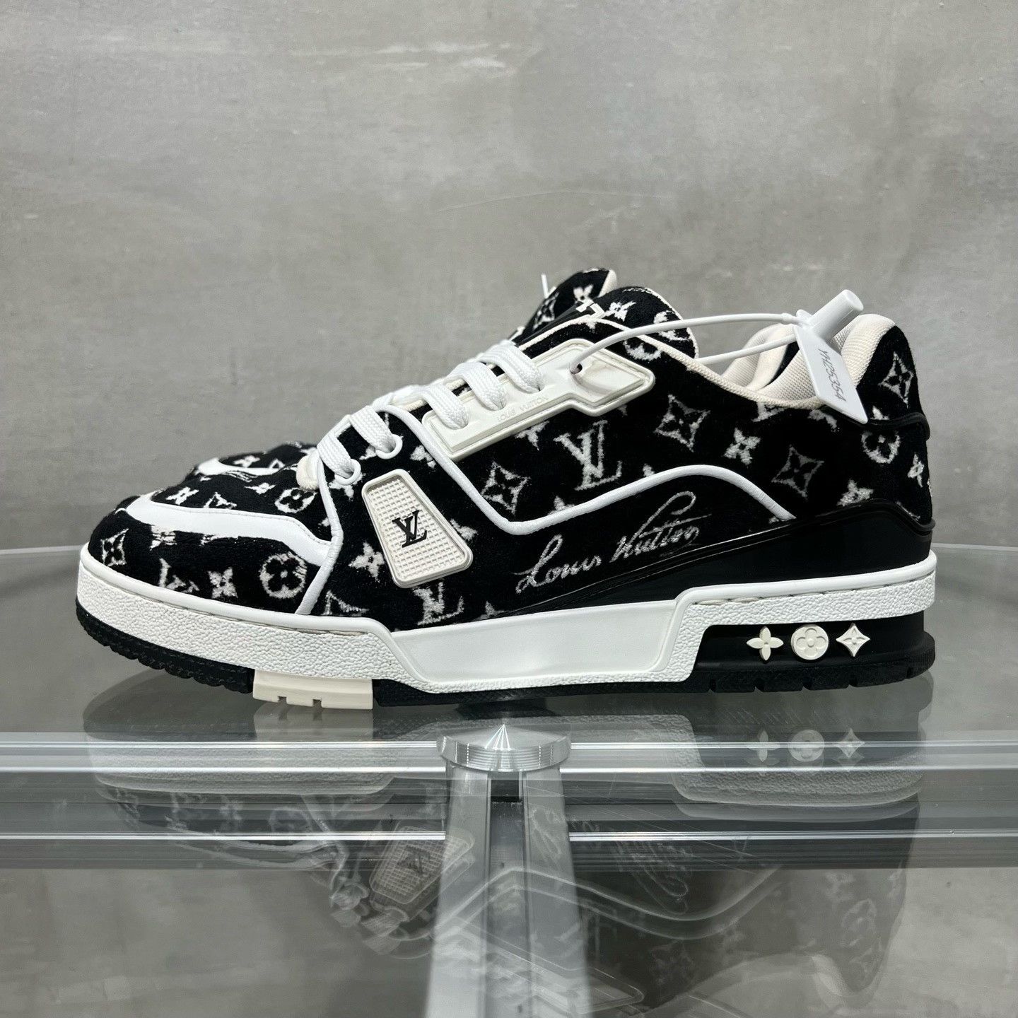 Louis Vuitton Louis Vuitton Monogram LV Trainer Sneakers US 7 Size US 7 / EU 40 - 4 Thumbnail