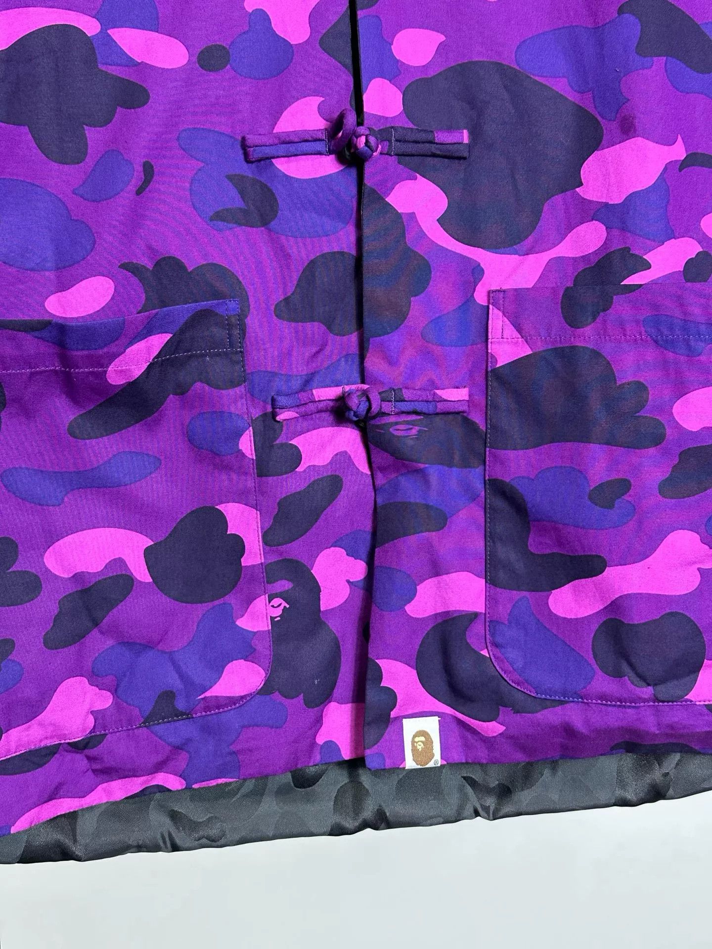 Bape A Bathing Ape Purple Camo Tang Jacket Size L Size US L / EU 52-54 / 3 - 4 Thumbnail