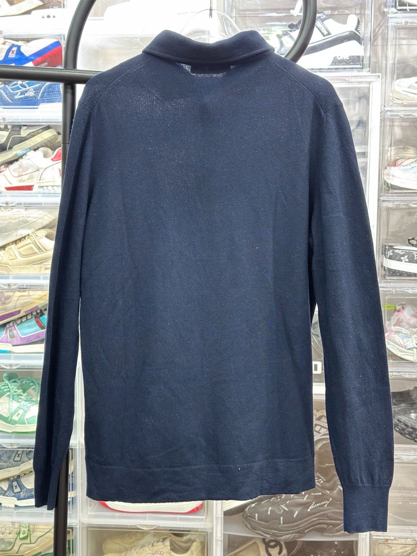 Loro Piana Loro Piana Baby Cashmere Long Sleeve Polo Size 50 Size US M / EU 48-50 / 2 - 3 Thumbnail