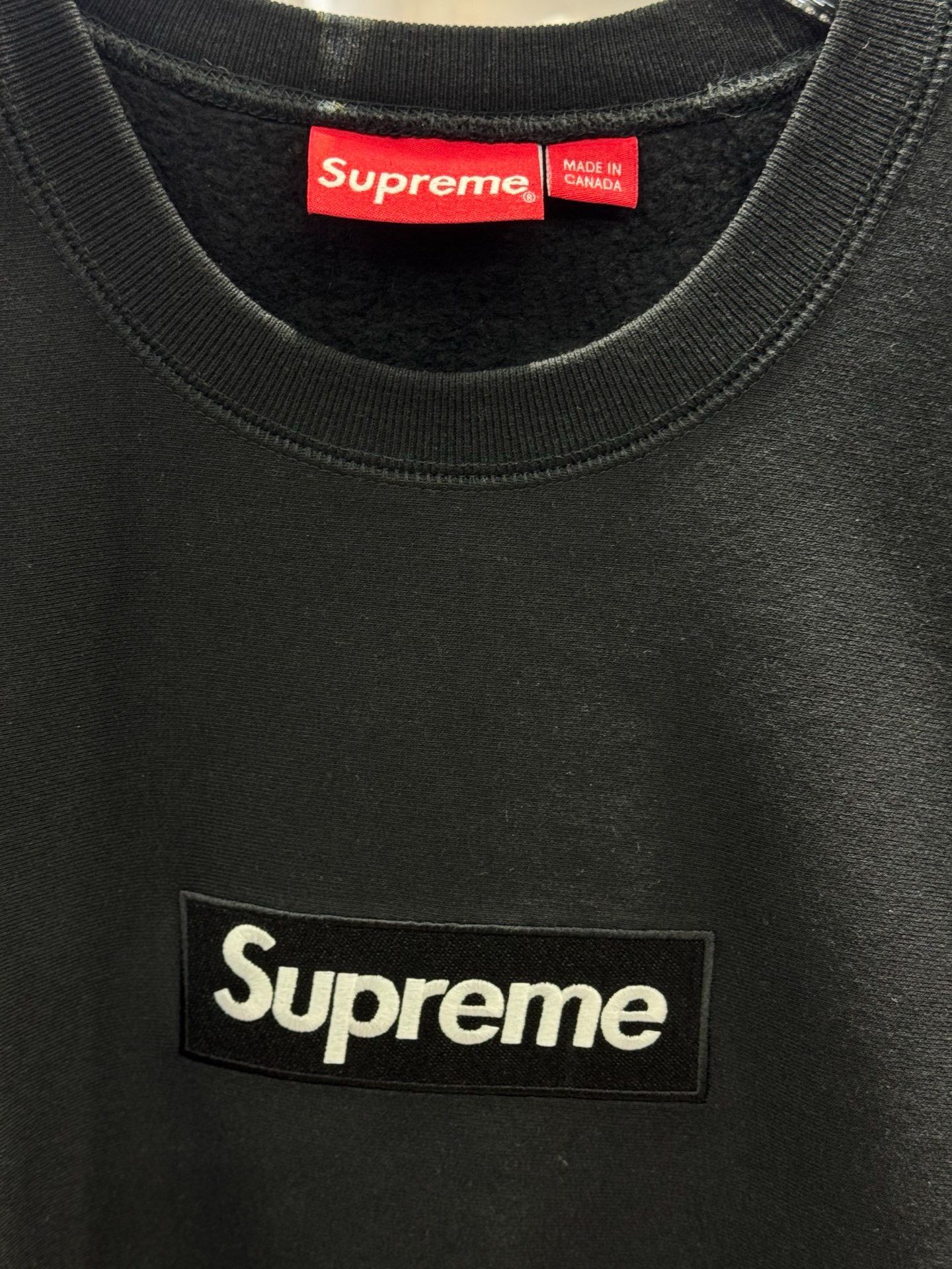 Supreme Supreme Box Logo Crewneck Sweatshirt Size L Size US L / EU 52-54 / 3 - 4 Thumbnail