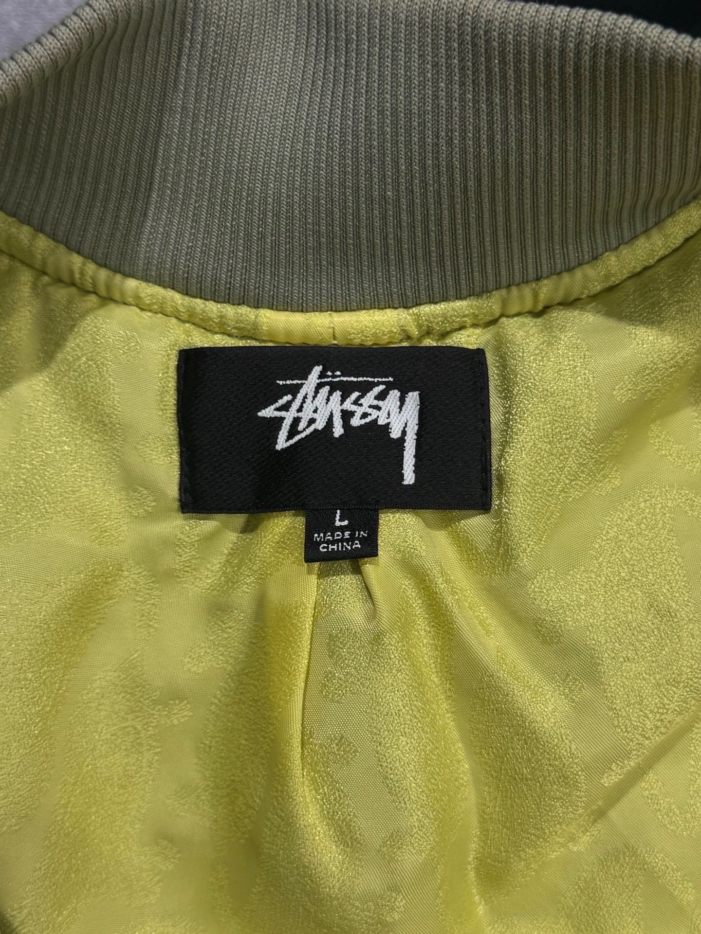 Stussy Stussy Dyed Nylon Bomber Jacket Size L Size US L / EU 52-54 / 3 - 6 Thumbnail