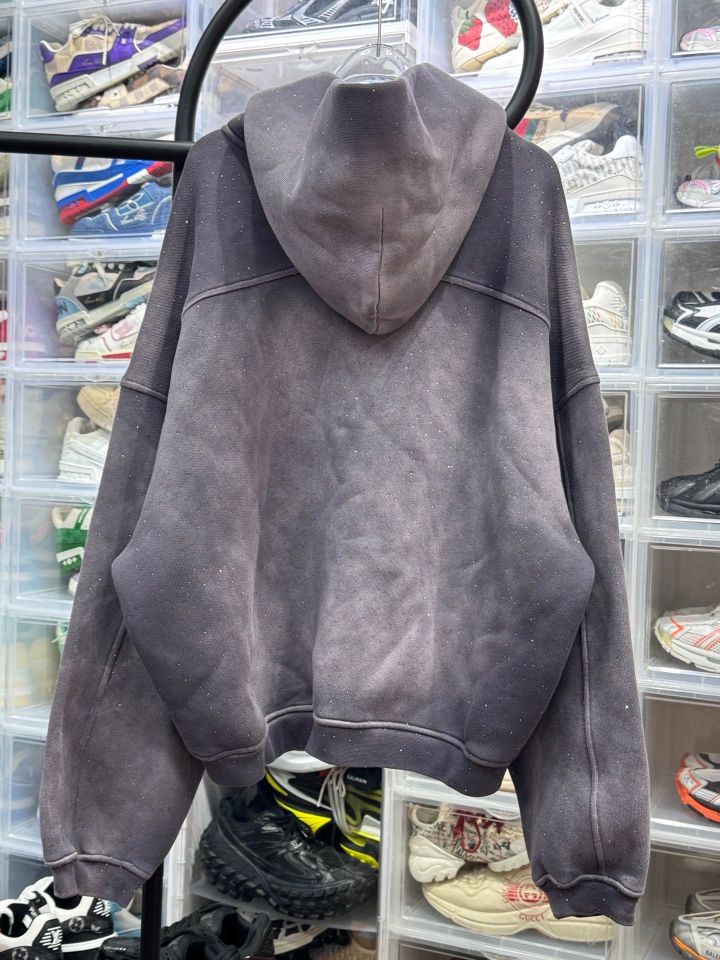 Alexander Wang Alexander Wang Crystal Embellished Zip Hoodie Size S Size US S / EU 44-46 / 1 - 3 Thumbnail