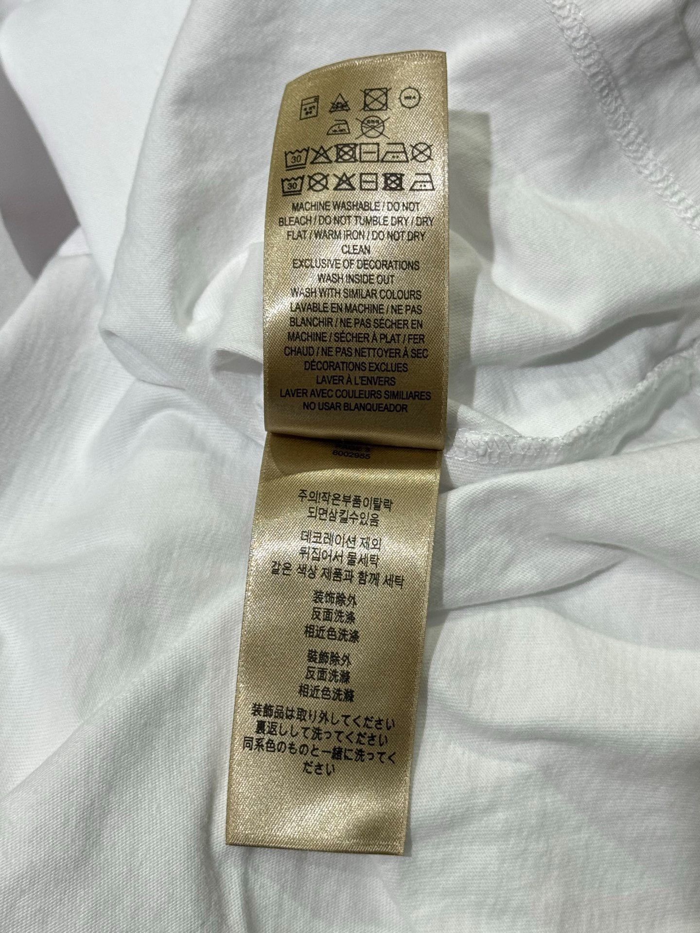 Burberry Burberry Logo Embroidery T-Shirt Size XL Size US XL / EU 56 / 4 - 7 Thumbnail