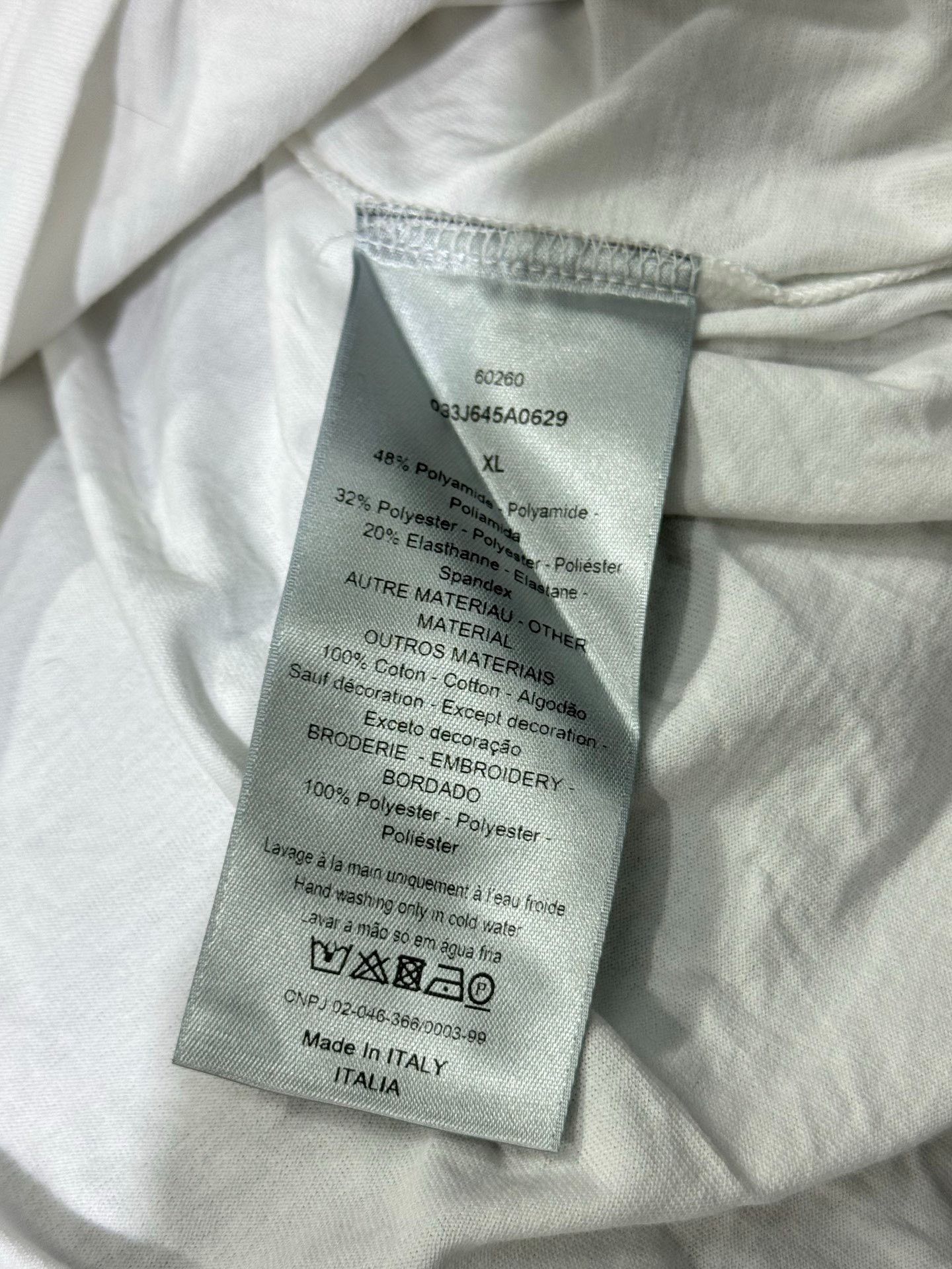 Dior Dior x Stussy Logo T-Shirt Size XL Size US XL / EU 56 / 4 - 6 Thumbnail