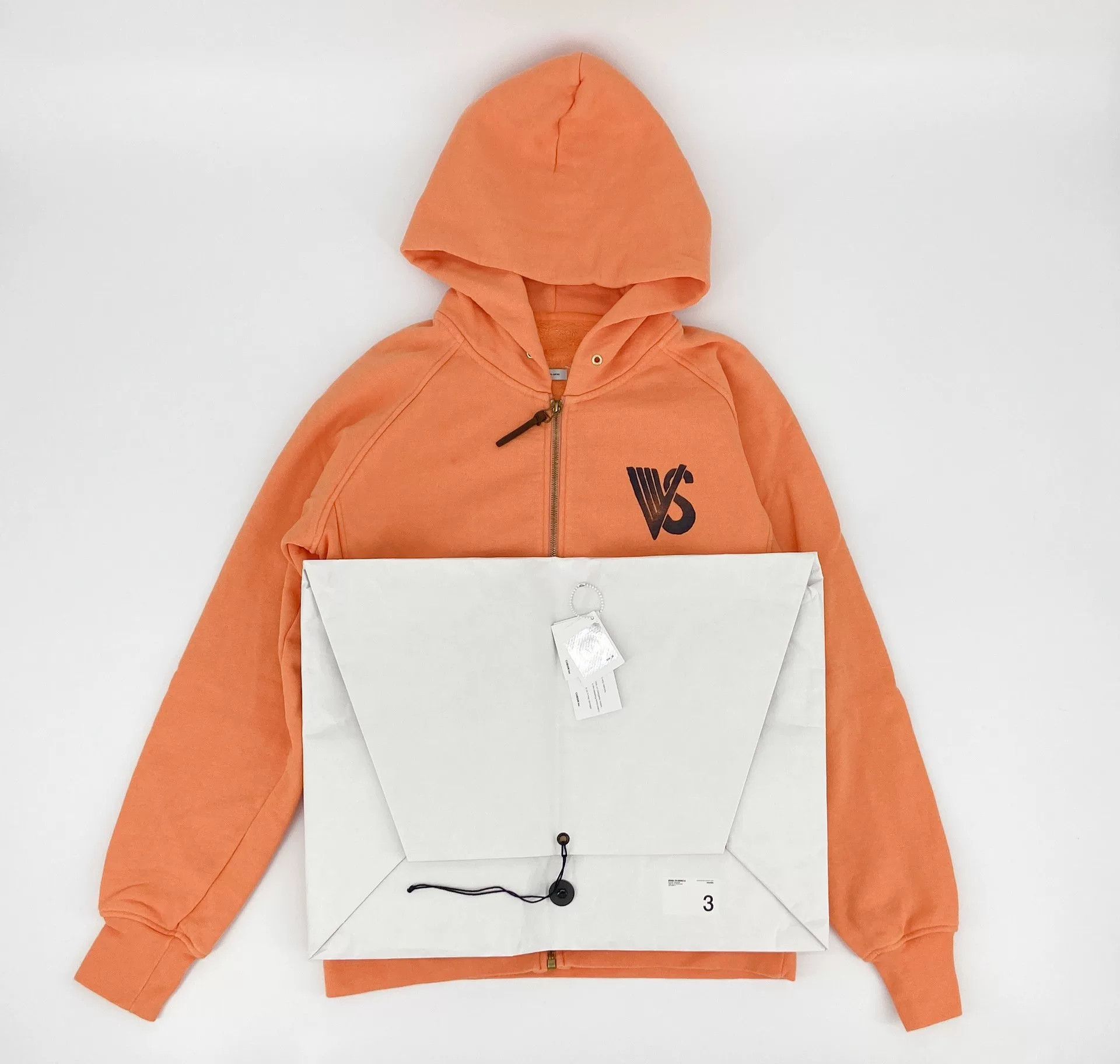 Visvim Visvim Stencil Zip Hoodie Orange Size 3 Size US L / EU 52-54 / 3 - 8 Thumbnail