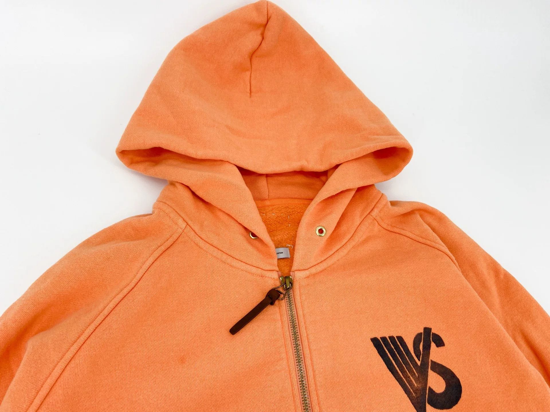 Visvim Visvim Stencil Zip Hoodie Orange Size 3 Size US L / EU 52-54 / 3 - 3 Thumbnail