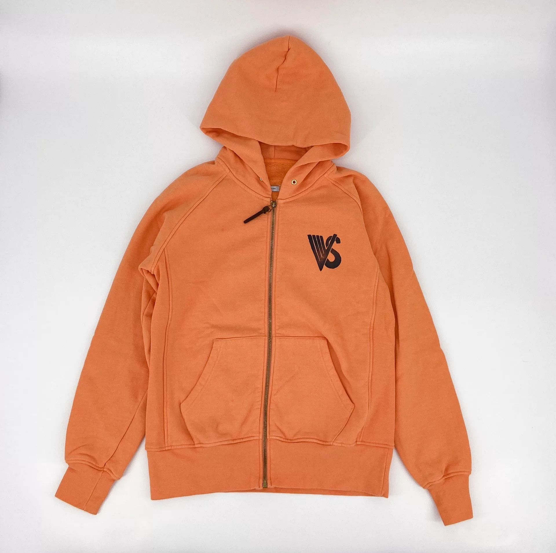 Visvim Visvim Stencil Zip Hoodie Orange Size 3 Size US L / EU 52-54 / 3 - 2 Thumbnail