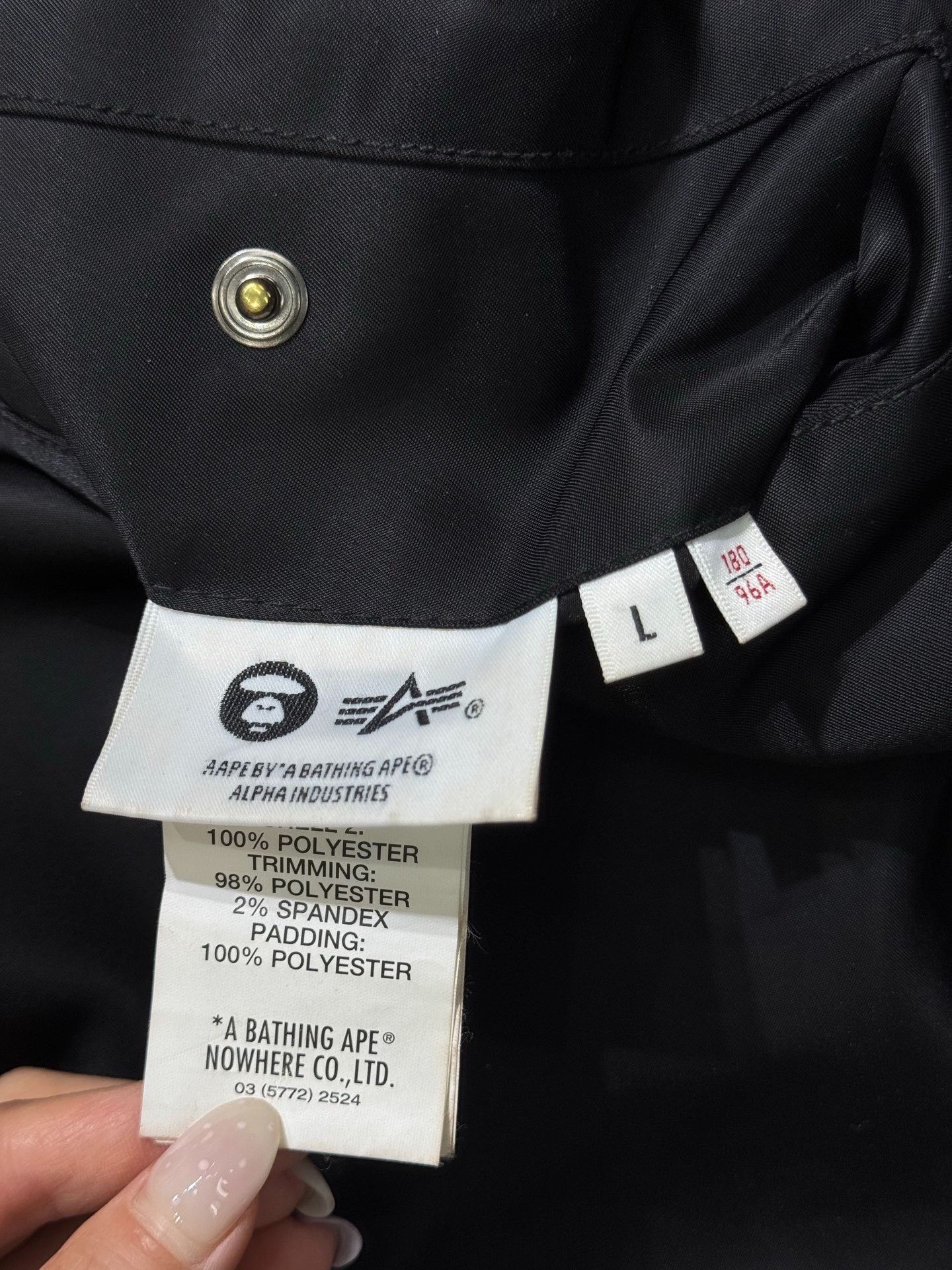 Aape × Alpha Industries Aape x Alpha Industries MA-1 Bomber Jacket Size L Size US L / EU 52-54 / 3 - 6 Thumbnail