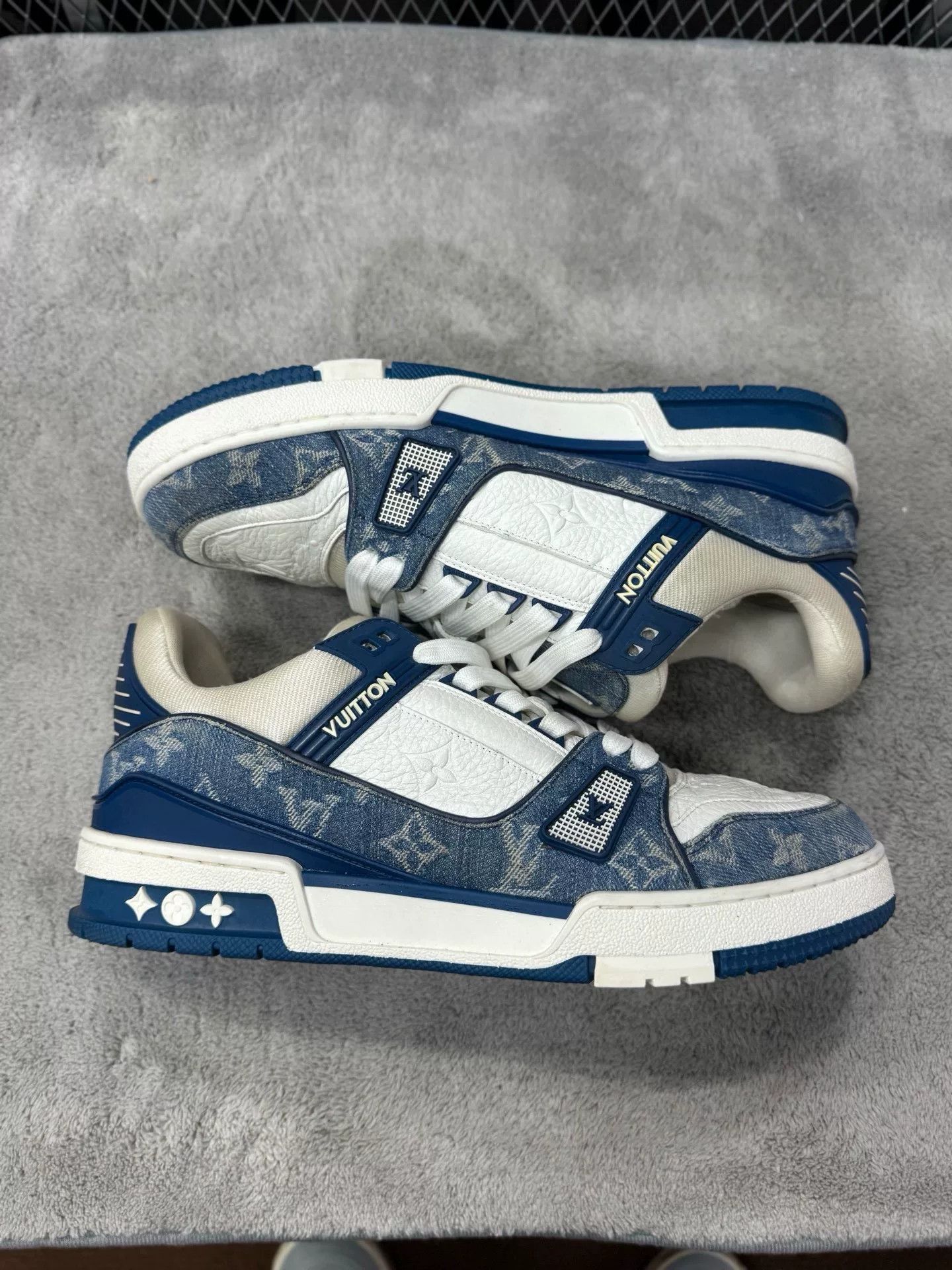 Louis Vuitton Louis Vuitton Denim Trainer Sneakers Size 8 Size US 8 / EU 41 - 5 Thumbnail