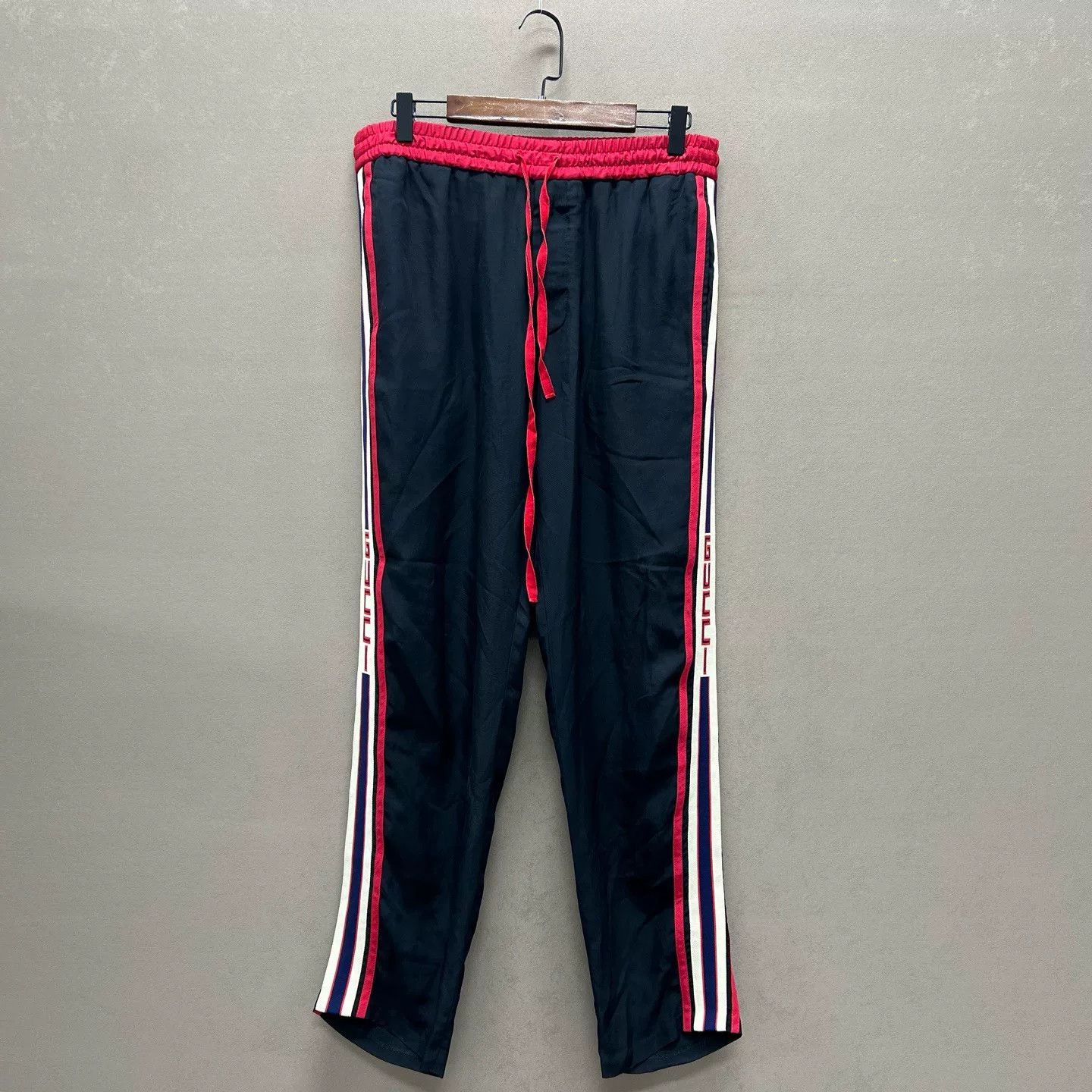 Gucci Gucci Side Stripe Drawstring Pants Size 28 Size US 28 / EU 44 - 2 Thumbnail