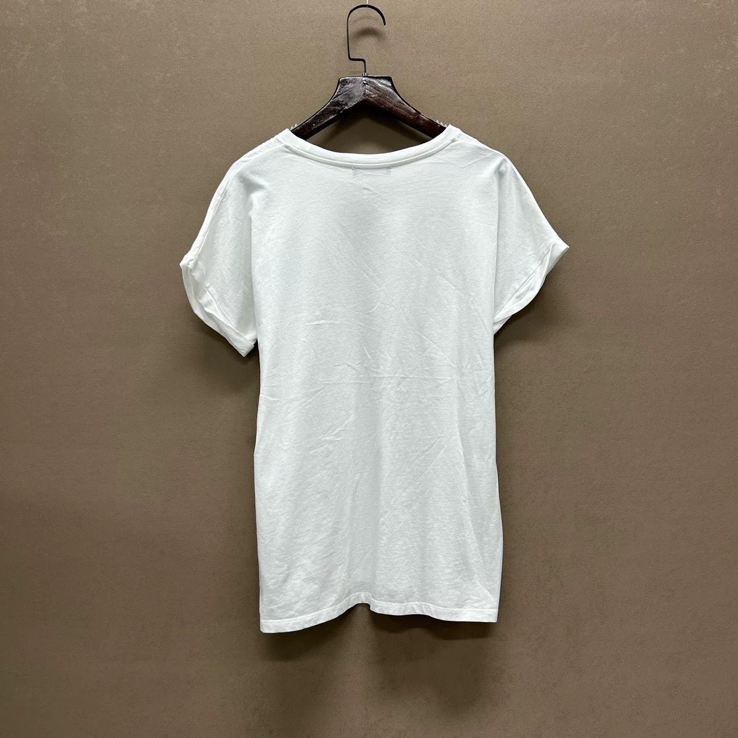 Balmain Balmain Flocked Logo T-Shirt Size XS Size XS / US 0-2 / IT 36-38 - 3 Thumbnail