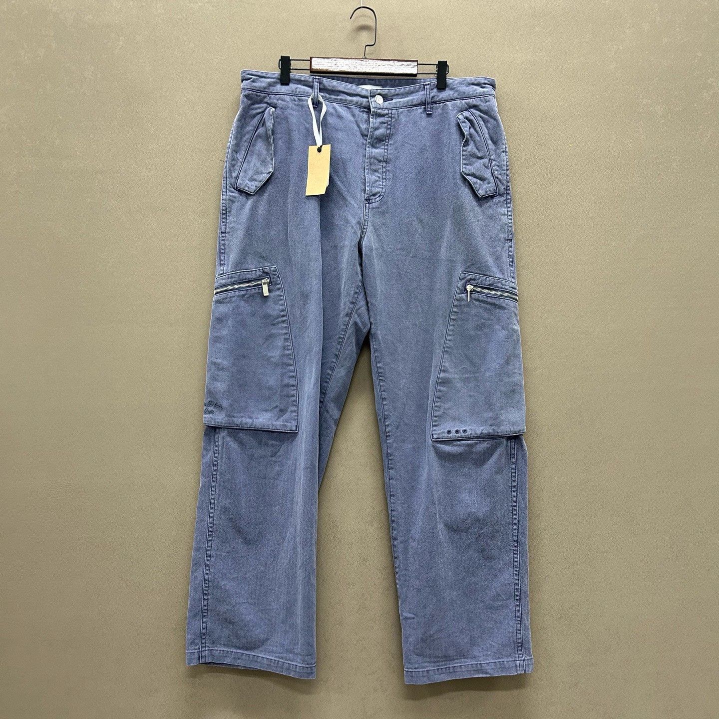 Dior Dior Embroidered Cargo Jeans Size 36 Size US 36 / EU 52 - 2 Thumbnail