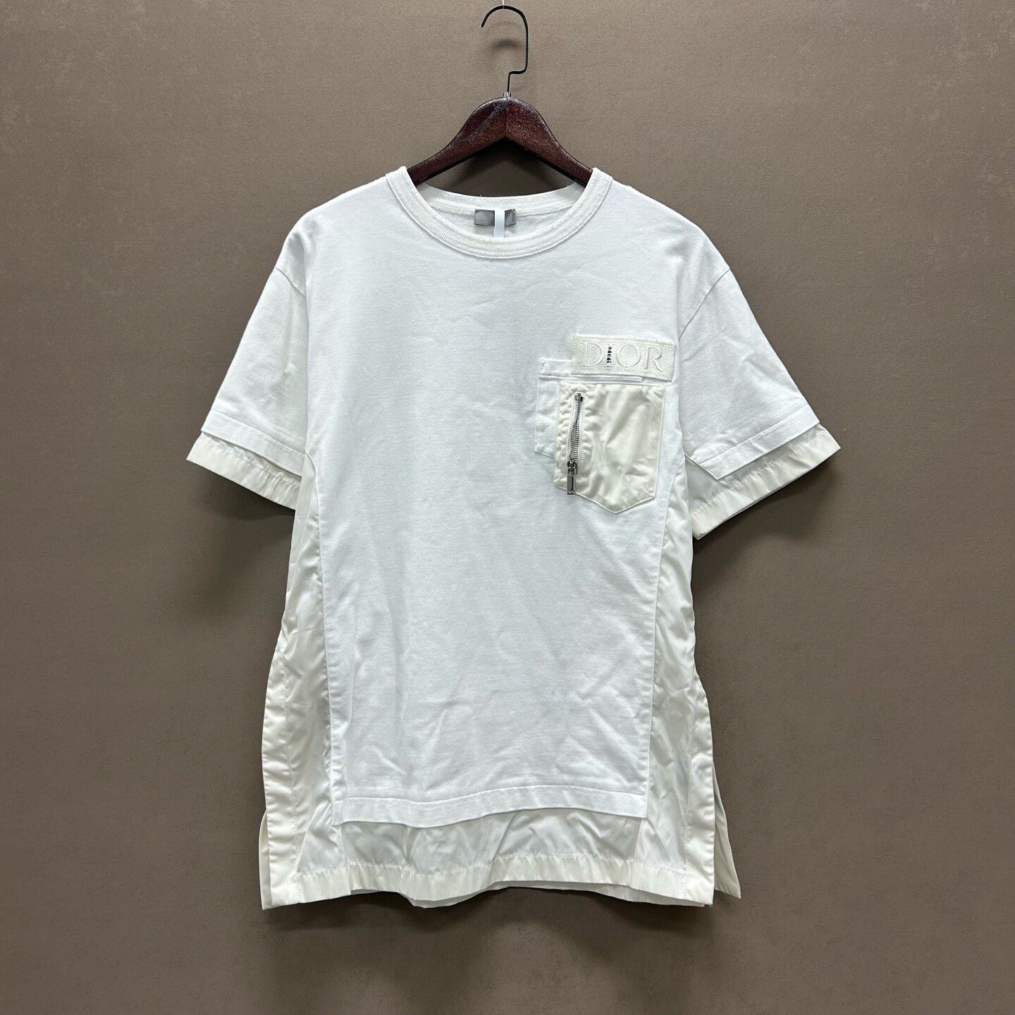 Dior Dior x Sacai Pocket T-Shirt Size L Size US L / EU 52-54 / 3 - 2 Thumbnail