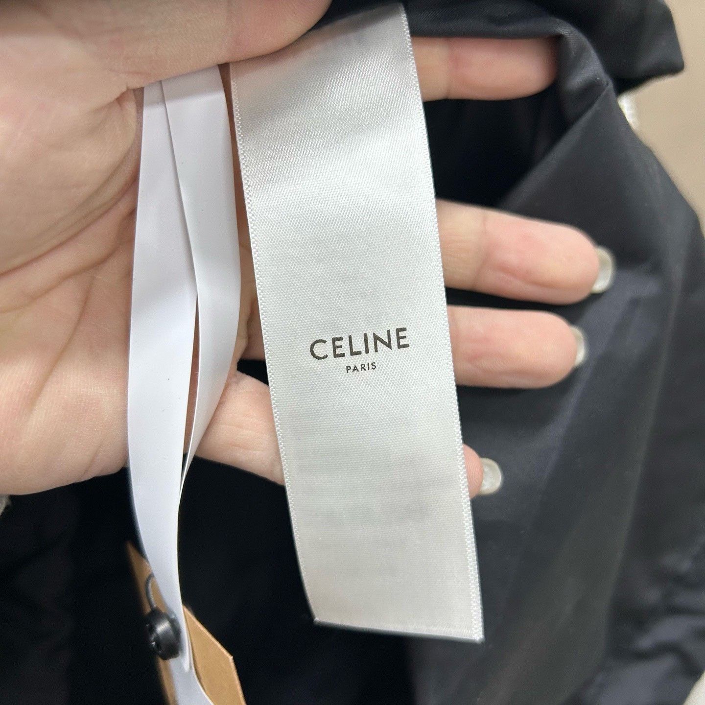 Celine CELINE Logo Windbreaker Size 52 Size US L / EU 52-54 / 3 - 5 Thumbnail