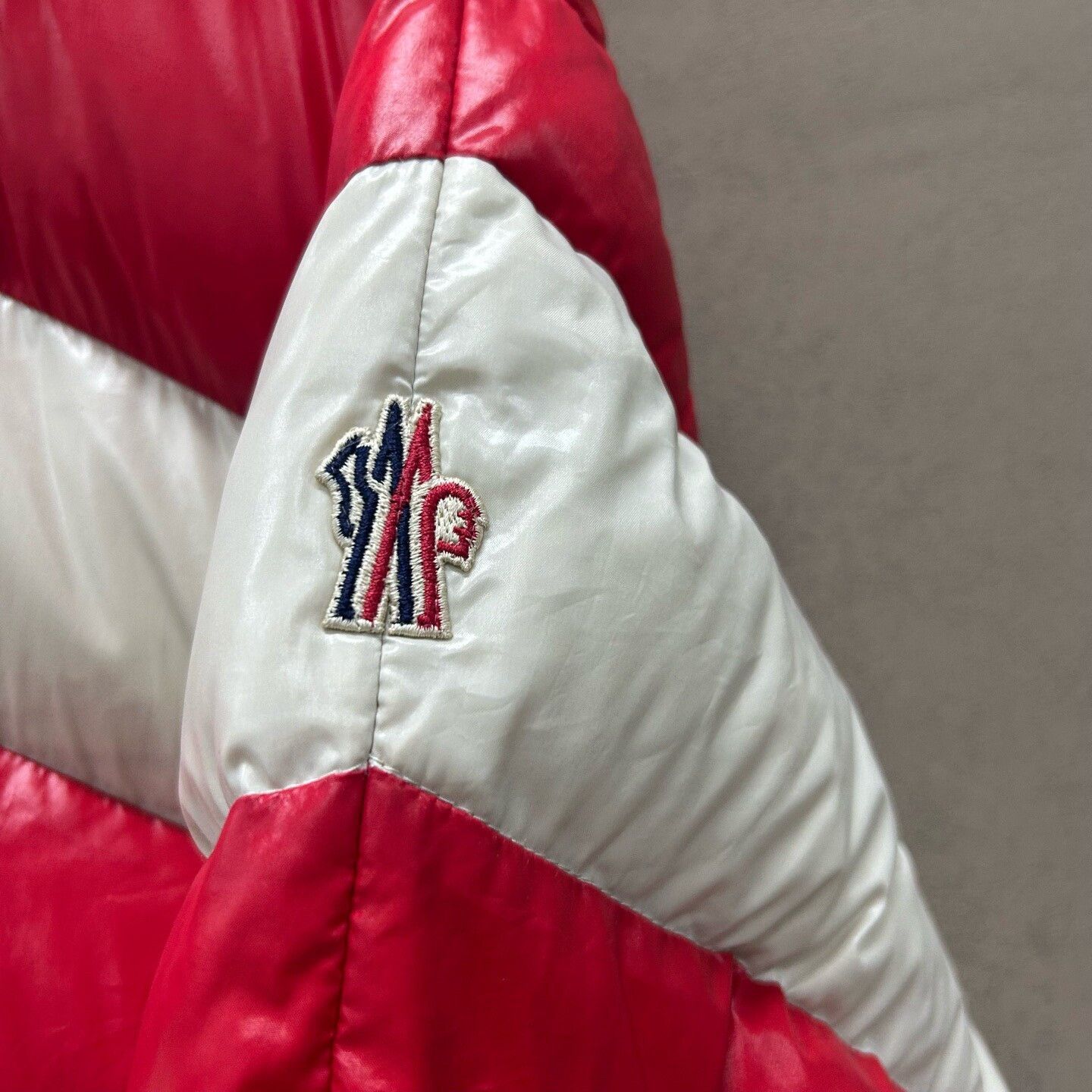 Moncler Moncler Grenoble Striped Puffer Jacket Size M Size US M / EU 48-50 / 2 - 4 Thumbnail