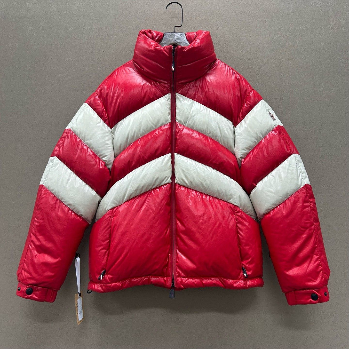 Moncler Moncler Grenoble Striped Puffer Jacket Size M Size US M / EU 48-50 / 2 - 2 Thumbnail