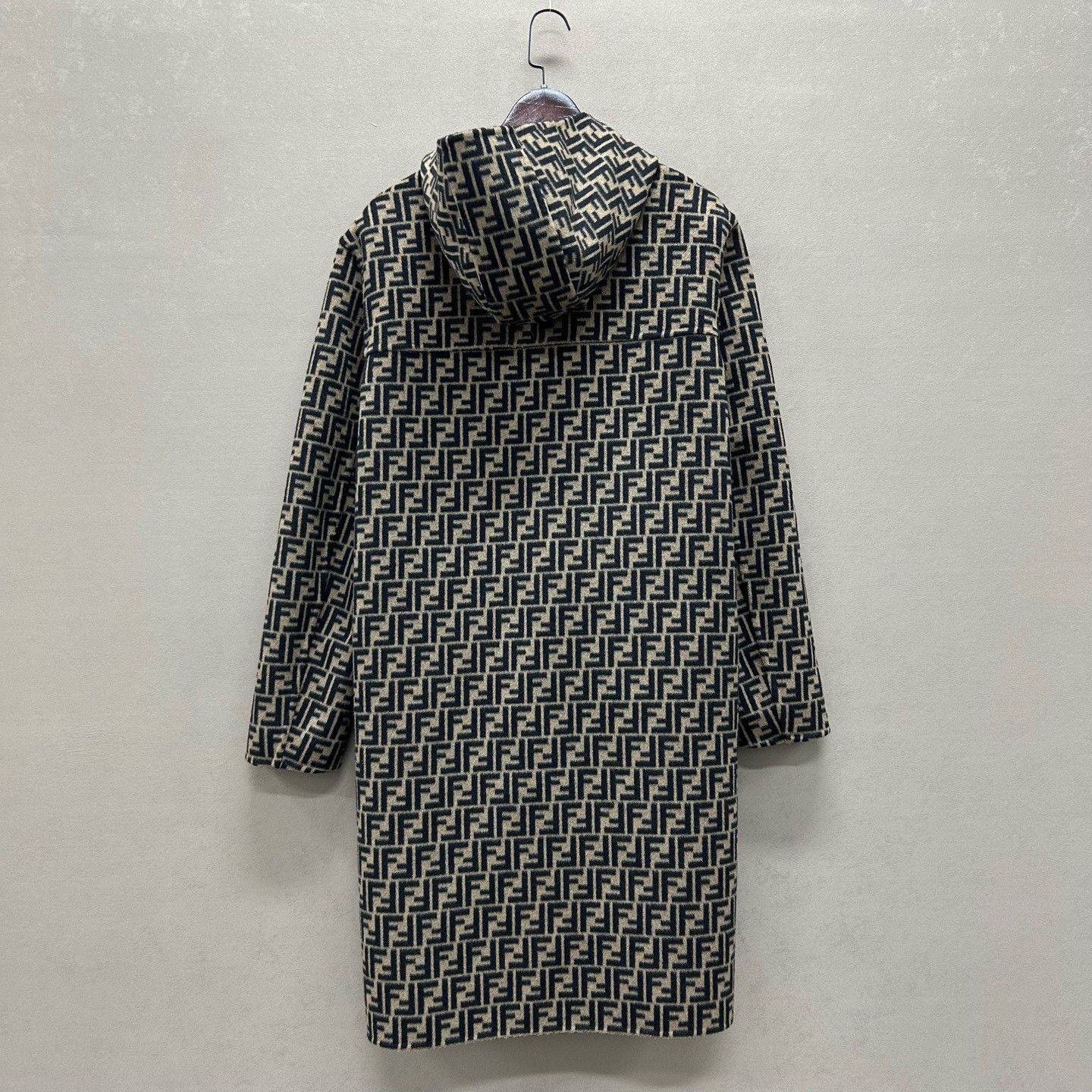 Fendi Fendi Reversible Monogram Wool Coat Size S Size US S / EU 44-46 / 1 - 5 Thumbnail