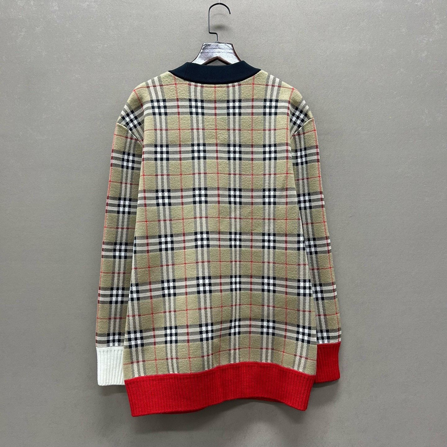 Burberry Burberry Vintage Check Wool Knit Cardigan Size S Size US S / EU 44-46 / 1 - 3 Thumbnail