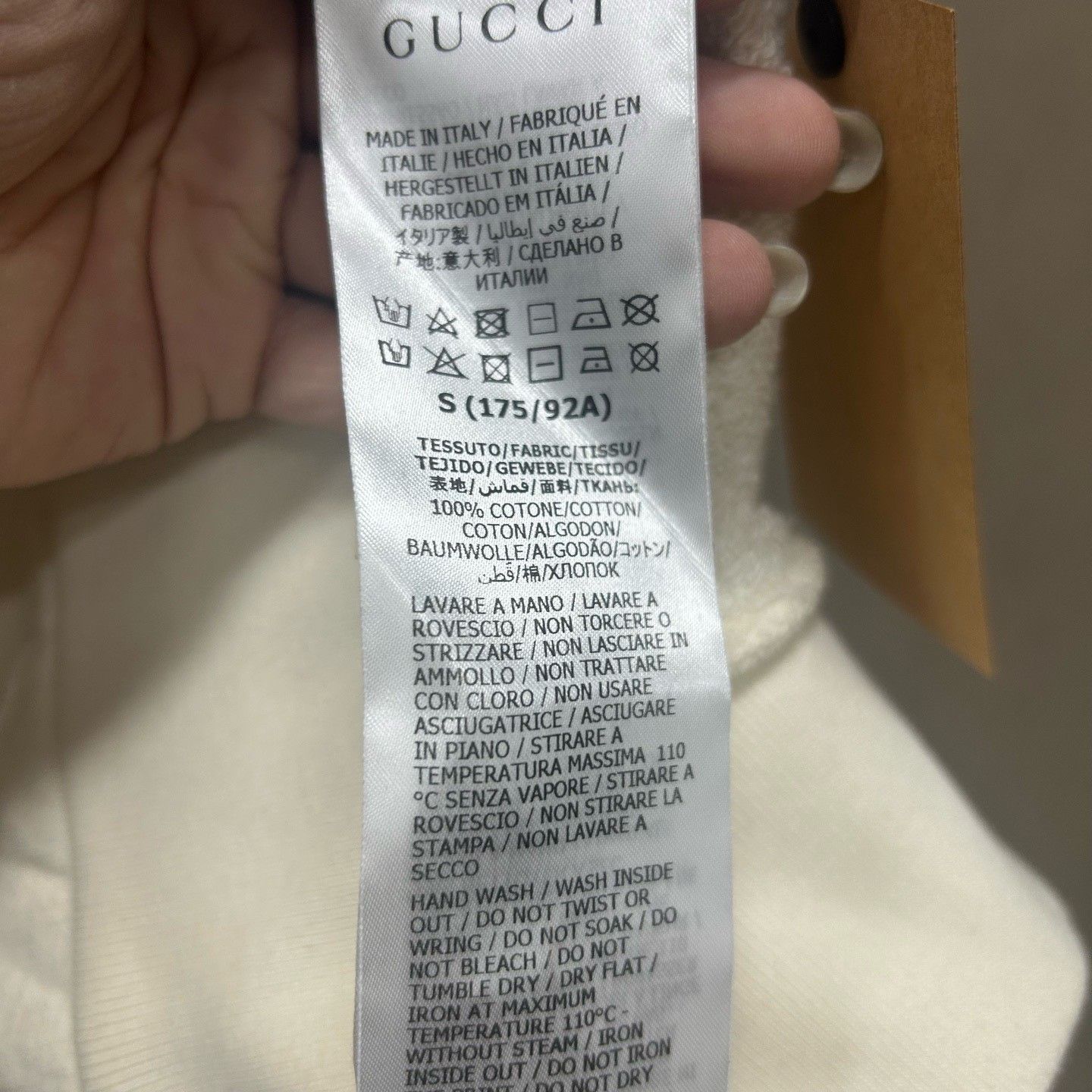 Gucci Gucci Logo Print Sweatshirt Size M Size US M / EU 48-50 / 2 - 5 Thumbnail