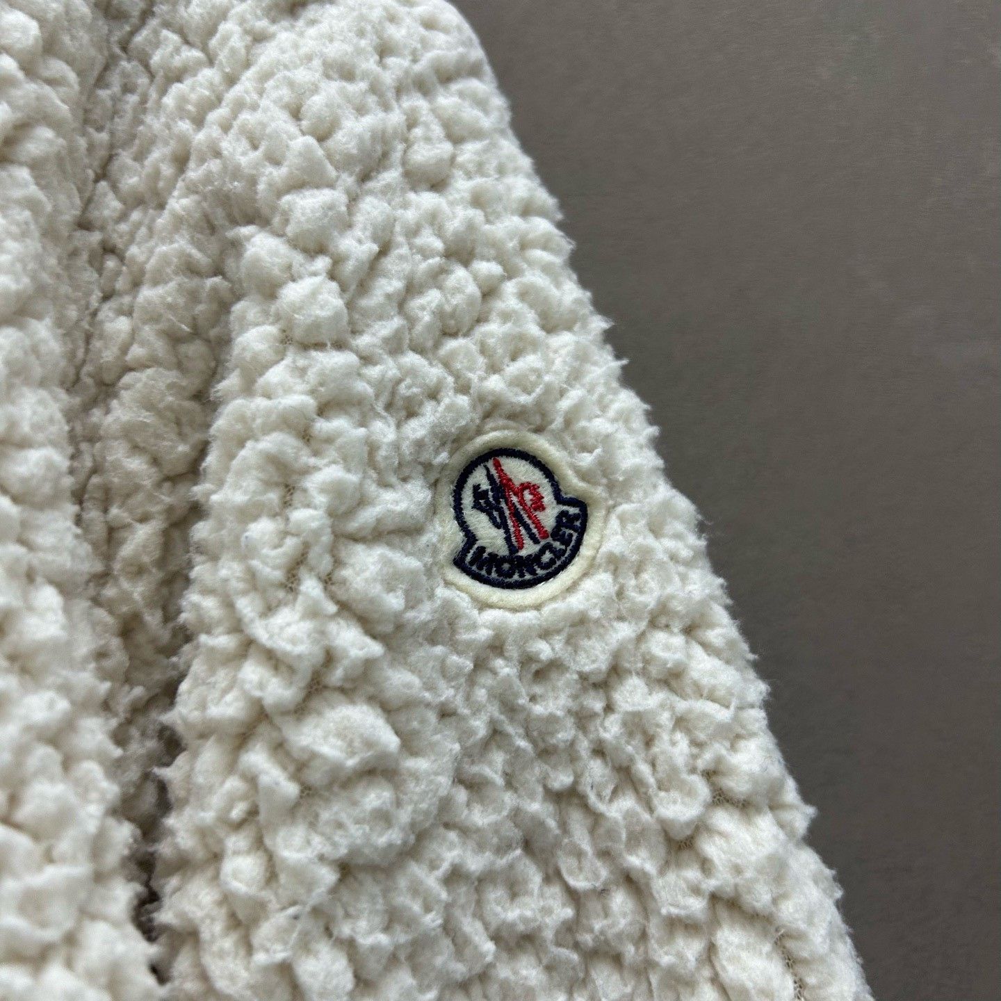 Moncler Moncler Sherpa Down Mixed Media Jacket Size M Size US M / EU 48-50 / 2 - 4 Thumbnail