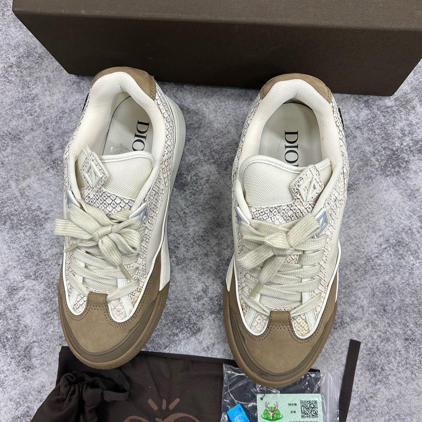 Dior Dior x Cactus Jack B713 Sneakers Size 10 Size US 10 / EU 43 - 4 Thumbnail