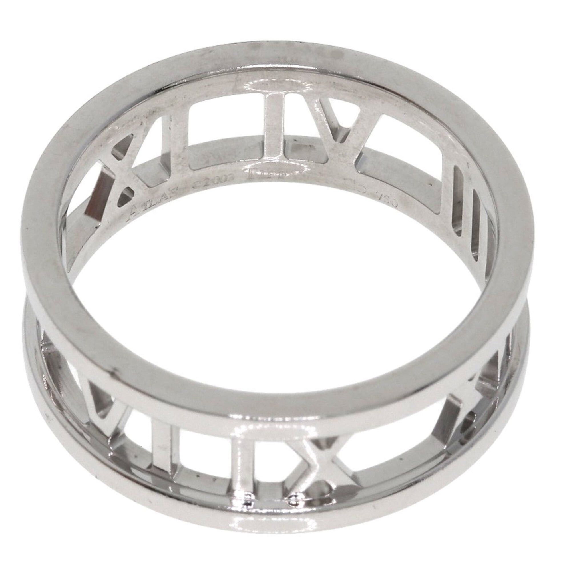 Tiffany & Co. Tiffany & Co. Open Atlas Ring, 18K White Gold, Women's. Size ONE SIZE - 4 Thumbnail
