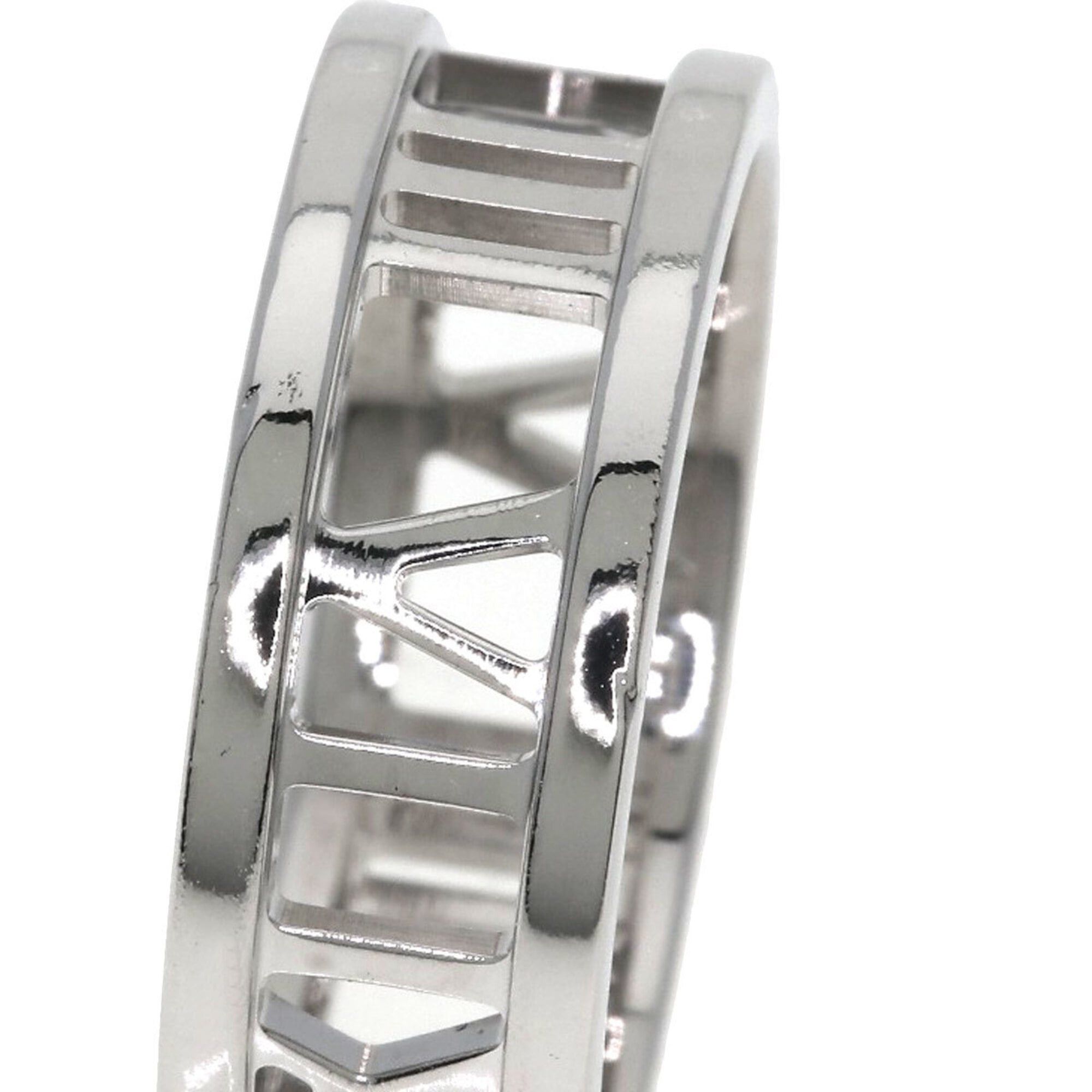 Tiffany & Co. Tiffany & Co. Open Atlas Ring, 18K White Gold, Women's. Size ONE SIZE - 8 Thumbnail