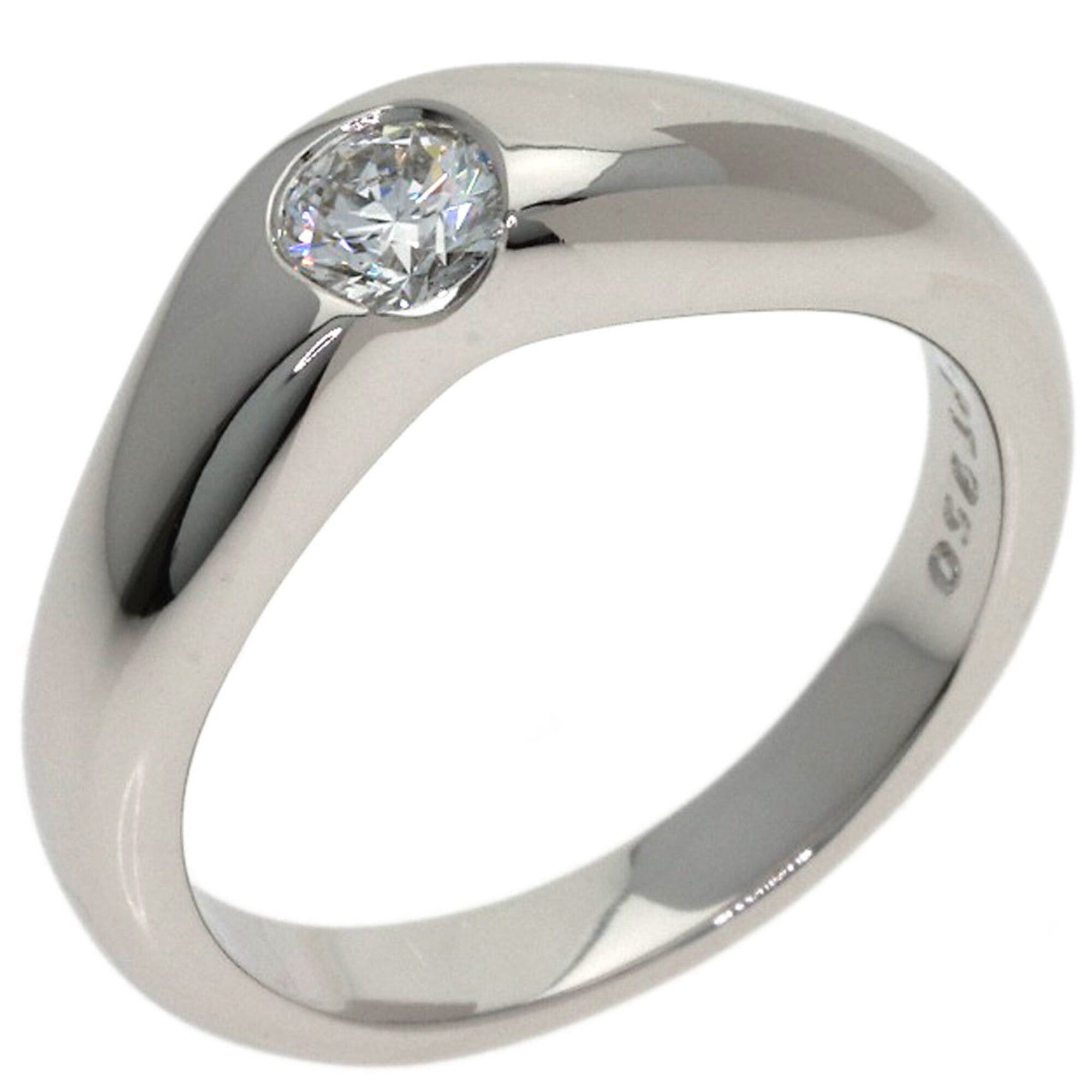 Tiffany & Co. Tiffany & Co. Elsa Peretti 1P Diamond Ring, Platinum PT950, Women's. Size ONE SIZE - 2 Thumbnail