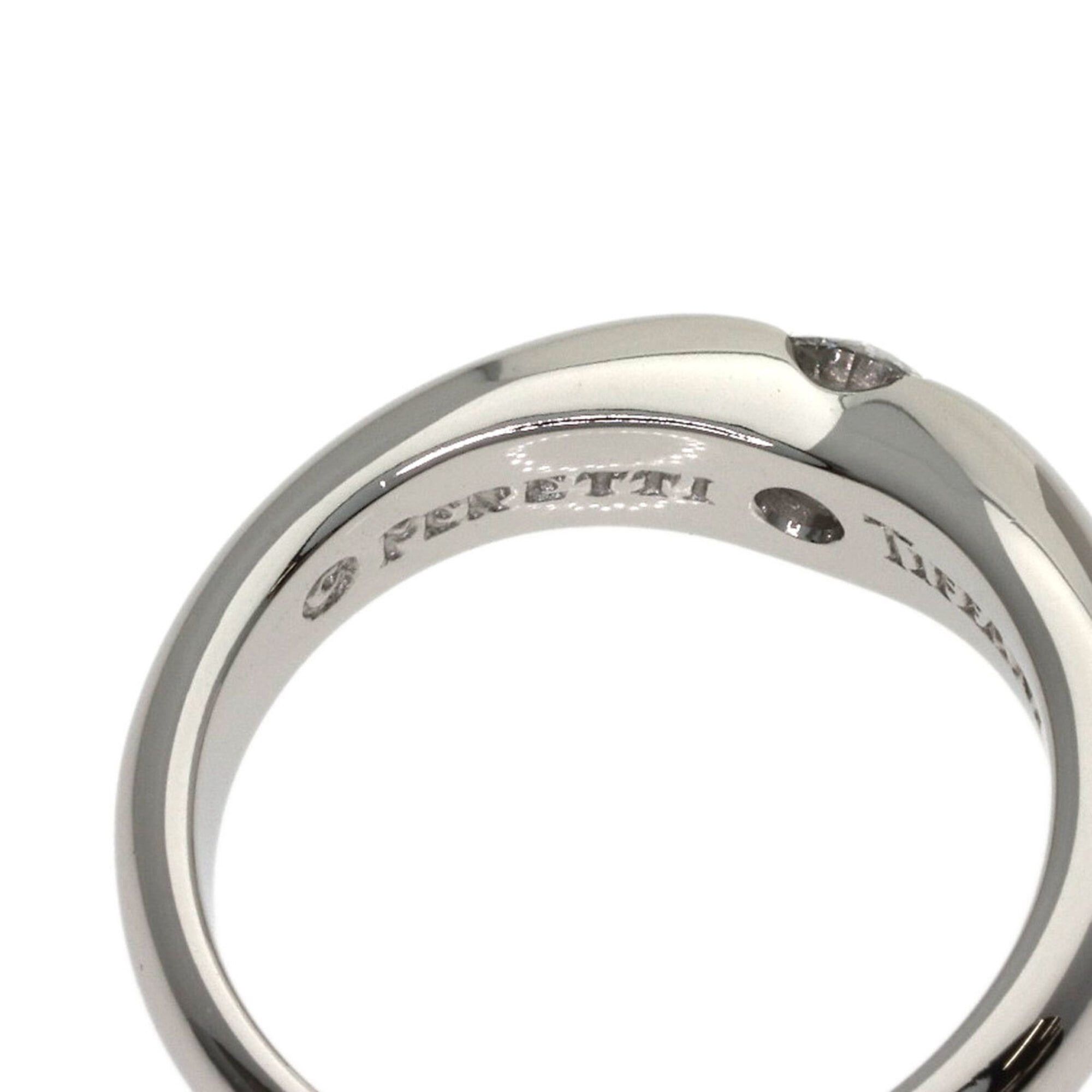 Tiffany & Co. Tiffany & Co. Elsa Peretti 1P Diamond Ring, Platinum PT950, Women's. Size ONE SIZE - 5 Thumbnail