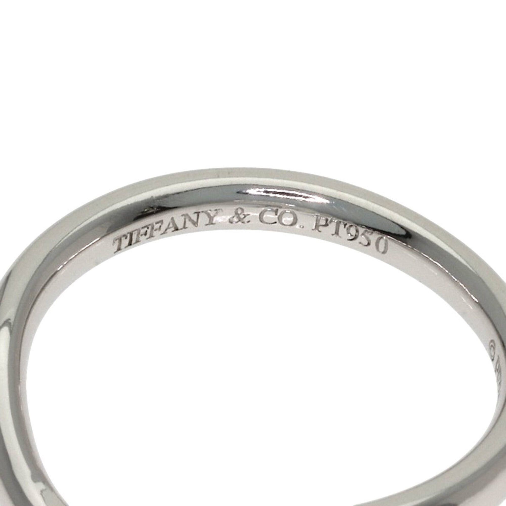 Tiffany & Co. Tiffany & Co. Curved Band Ring, Platinum PT950, Women's Ring. Size ONE SIZE - 5 Thumbnail