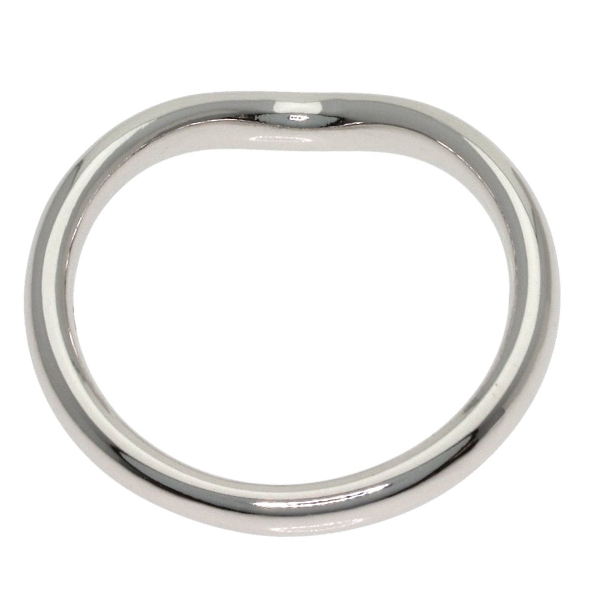 Tiffany & Co. Tiffany & Co. Curved Band Ring, Platinum PT950, Women's Ring. Size ONE SIZE - 4 Thumbnail