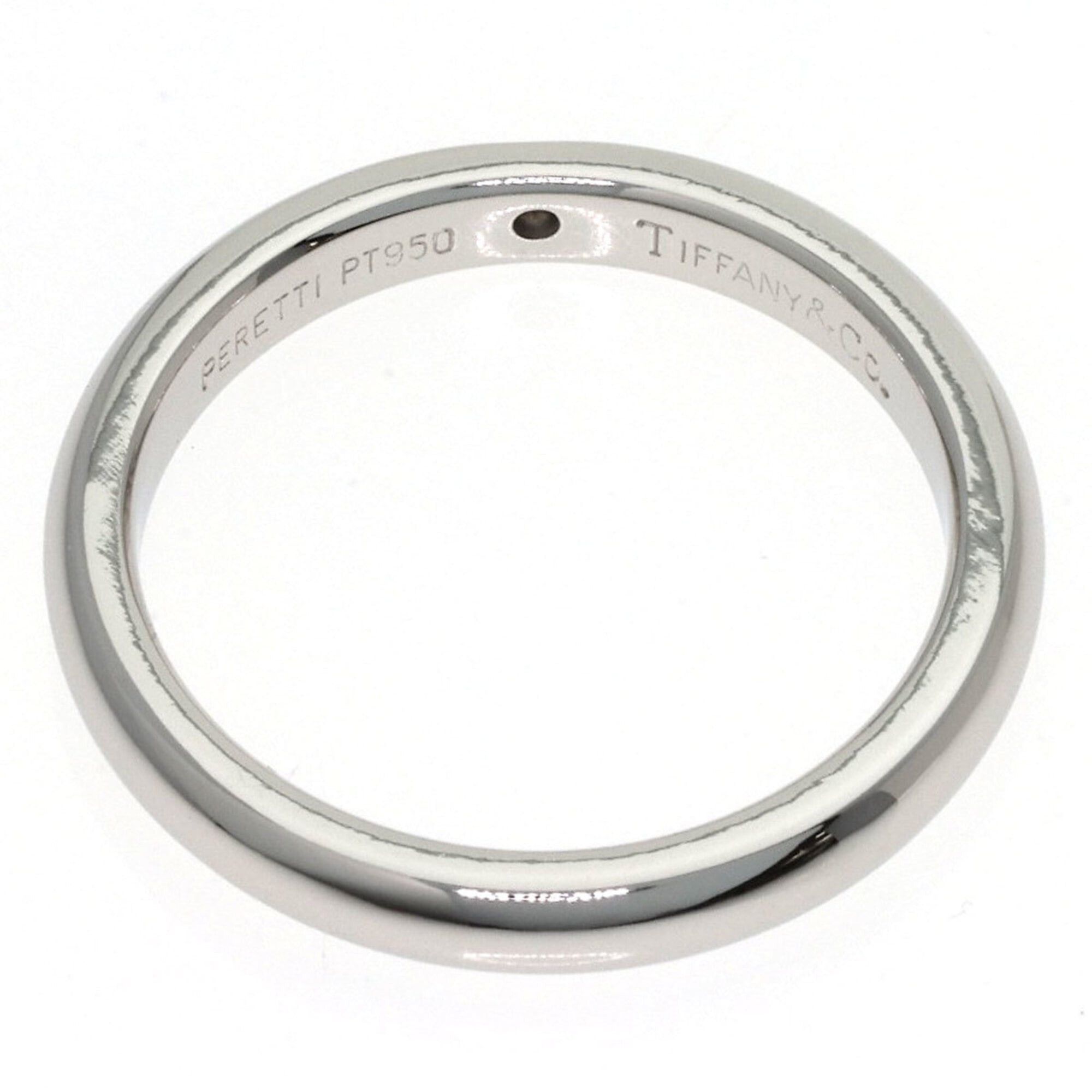 Tiffany & Co. Tiffany & Co. Stacking Band 1P Diamond Ring, Platinum PT950, Women's Ring. Size ONE SIZE - 4 Thumbnail