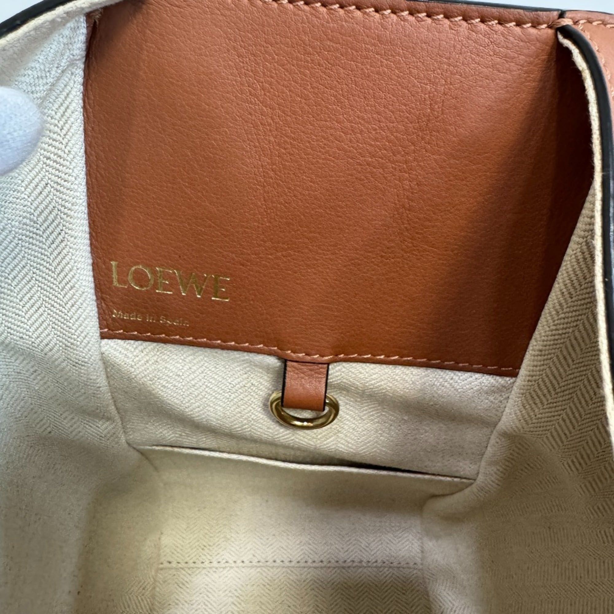 Loewe LOEWE Hammock Medium 2-Way Handbag/Shoulder Bag, White Size ONE SIZE - 9 Thumbnail
