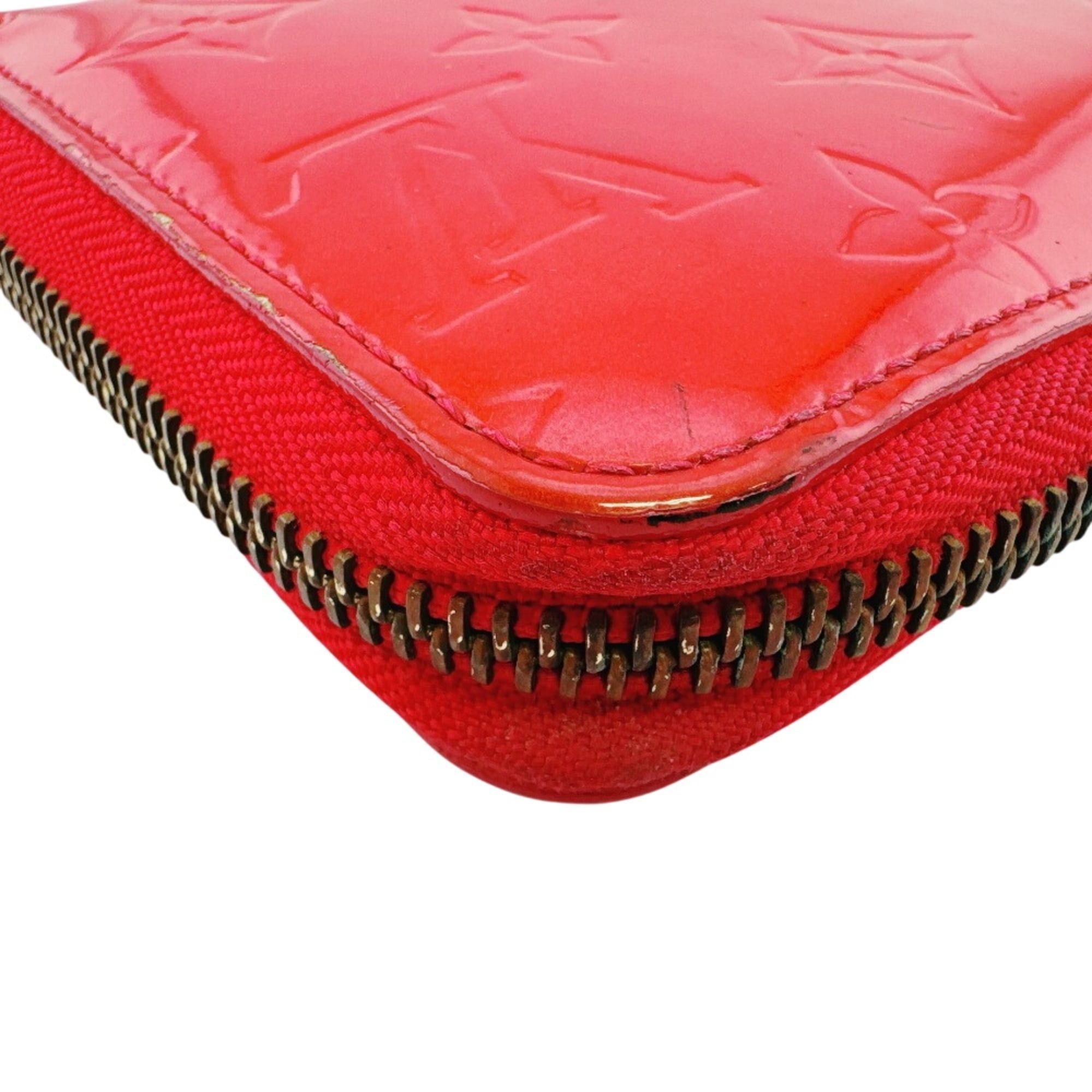 Louis Vuitton LOUIS VUITTON M90200 Zippy Wallet, Round Zipper, Vernis Leather, Long Red Size ONE SIZE - 5 Thumbnail