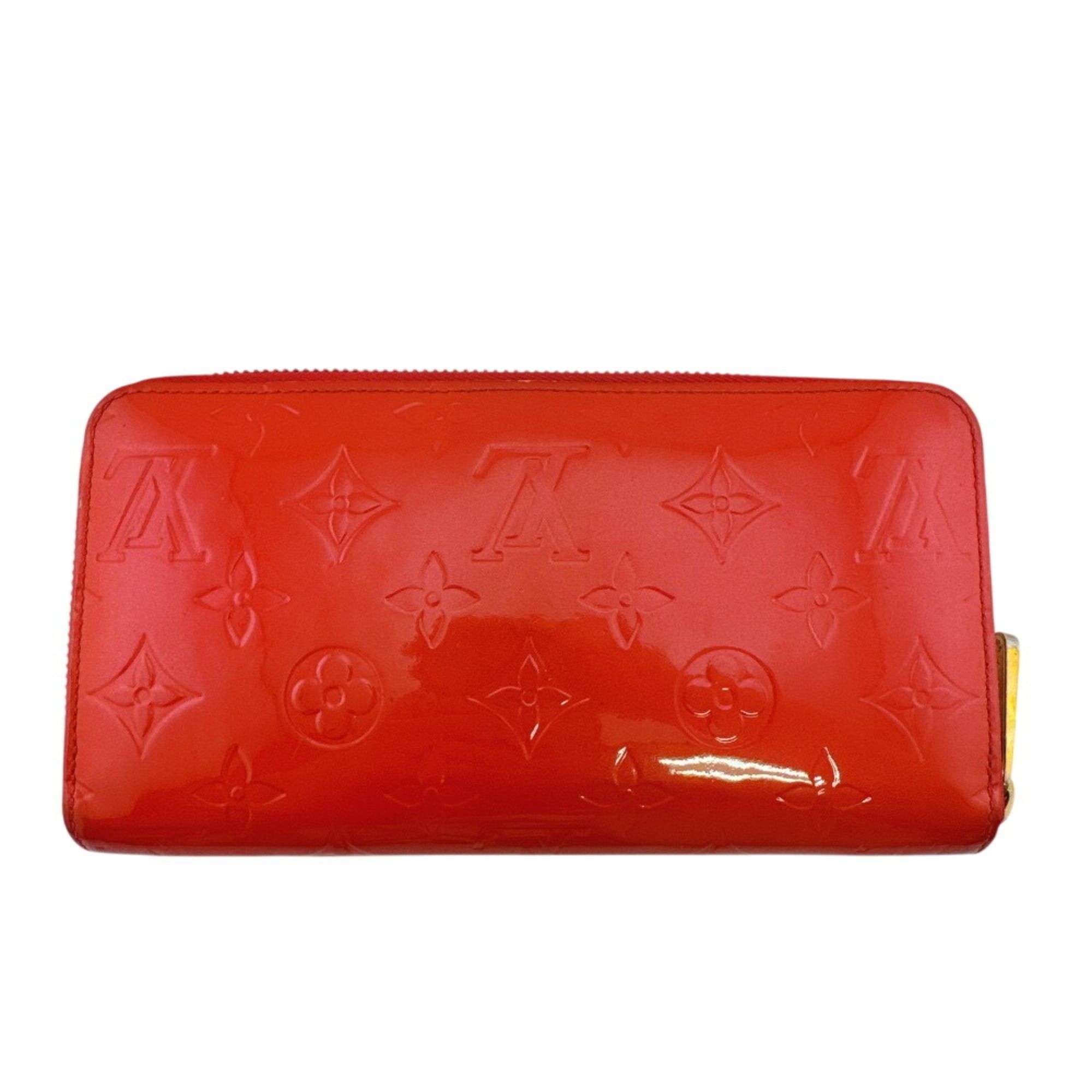 Louis Vuitton LOUIS VUITTON M90200 Zippy Wallet, Round Zipper, Vernis Leather, Long Red Size ONE SIZE - 2 Thumbnail