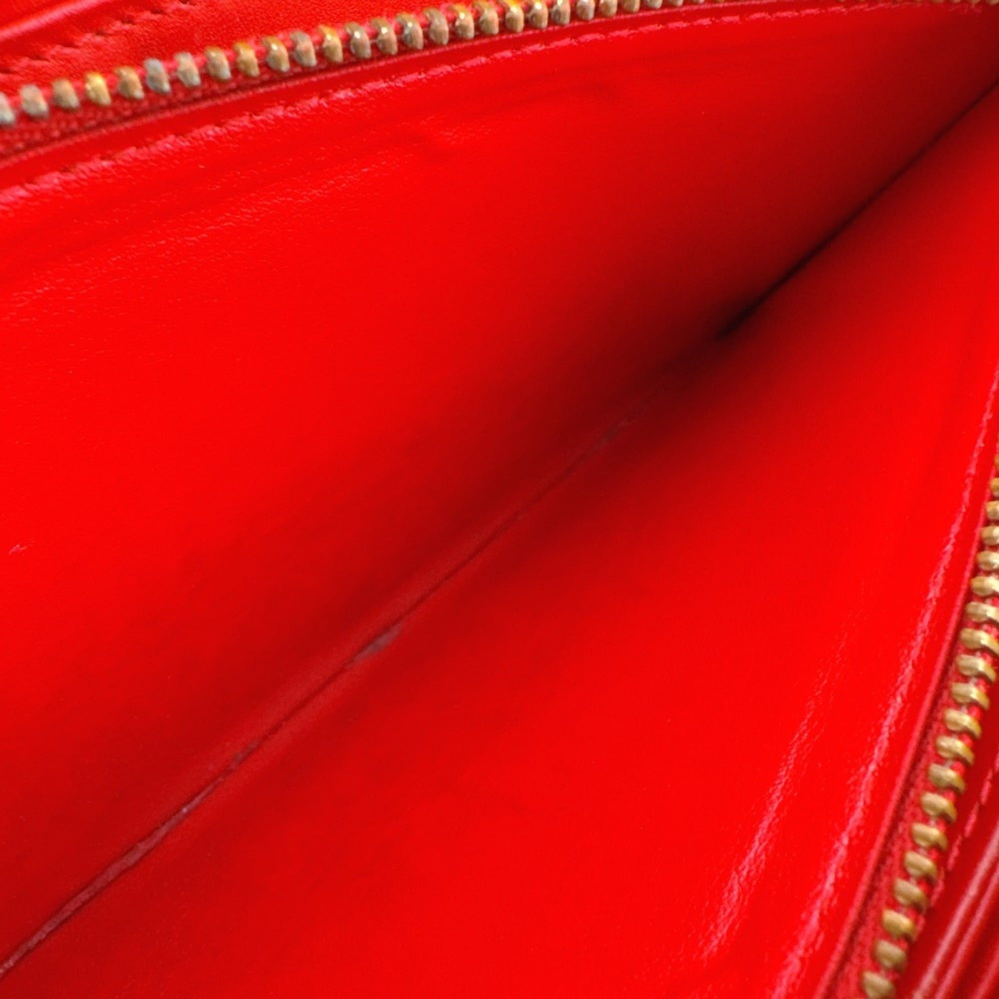 Louis Vuitton LOUIS VUITTON M90200 Zippy Wallet, Round Zipper, Vernis Leather, Long Red Size ONE SIZE - 9 Thumbnail